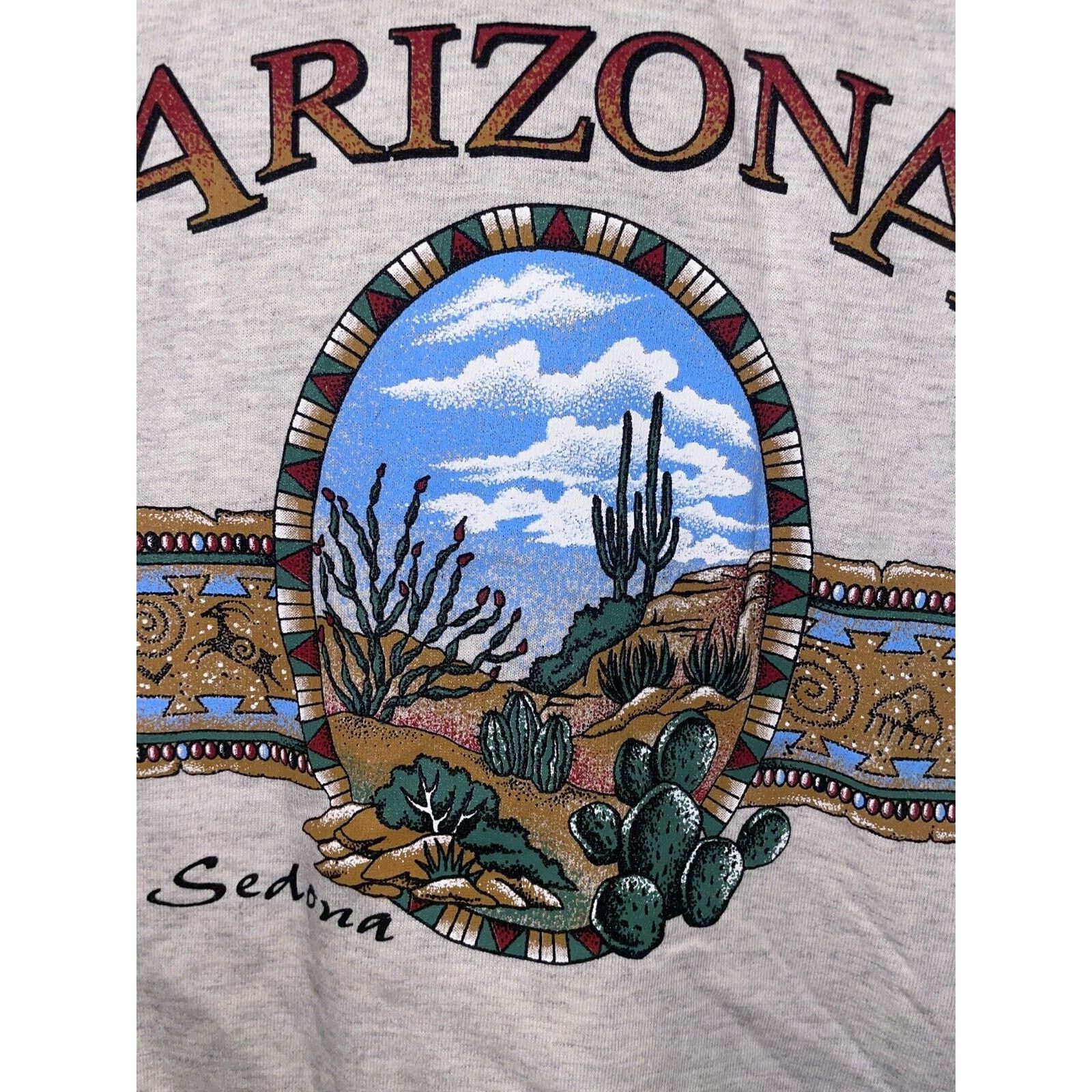Vintage Vintage Sedona Shirt AZ Arizona Gray Tee VTG 90s L Large Size US L / EU 52-54 / 3 - 2 Thumbnail