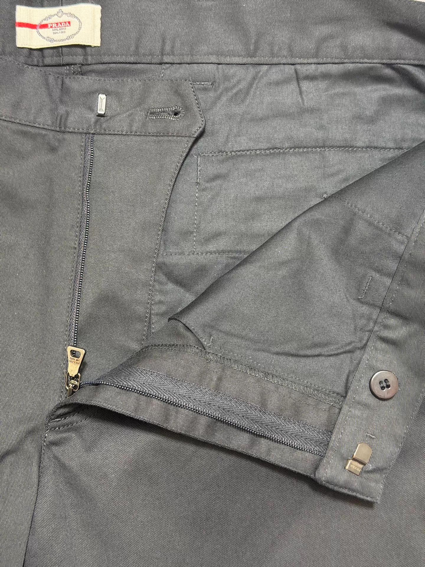 Prada Prada Straight-Leg Chino Trousers 54 Size US 38 / EU 54 - 4 Thumbnail