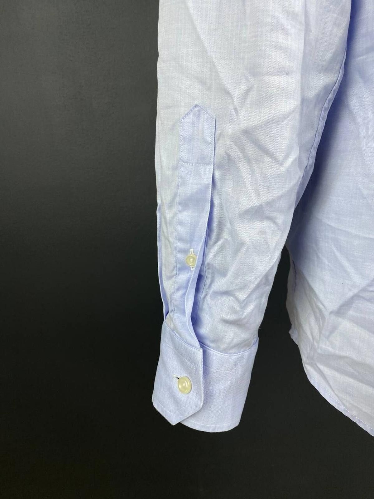 Eton Eton Contemporary Blue Luxury Shirt Size 40 / 15 / 3/4 Size US M / EU 48-50 / 2 - 10 Thumbnail