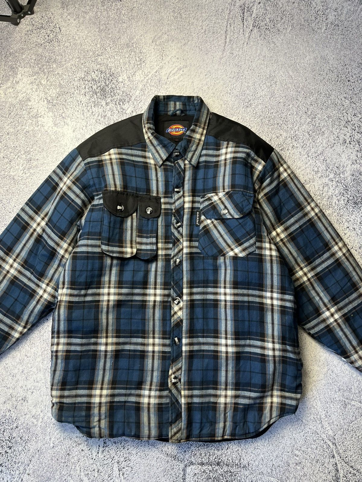 Dickies Vintage Dickies Flanel Jacket USA Streetwear Y2K Size US M / EU 48-50 / 2 - 13 Thumbnail