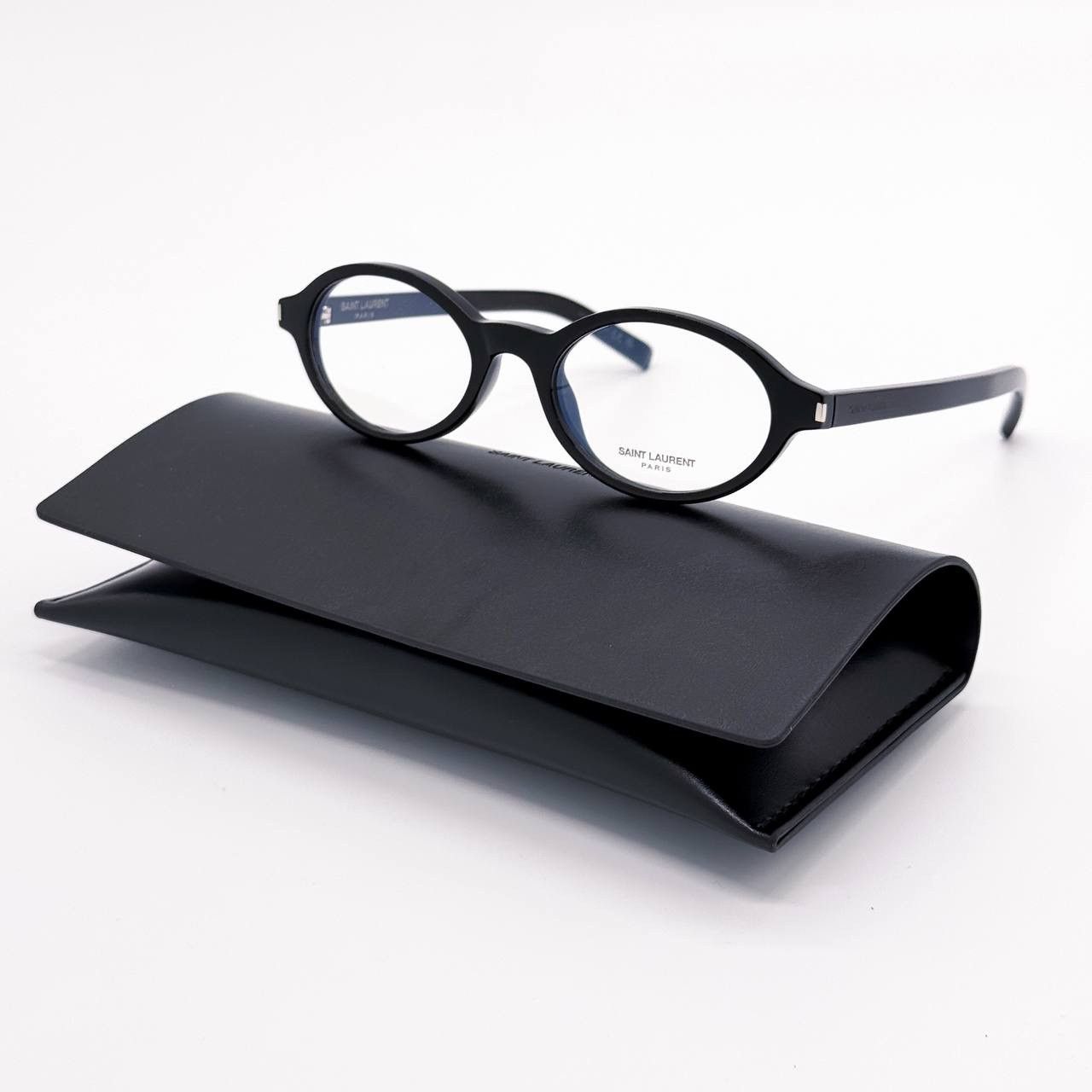 Saint Laurent Paris NEW SAINT LAURENT SL 751 JEANNE OPT 001 BLACK EYEGLASSES Size ONE SIZE - 2 Thumbnail