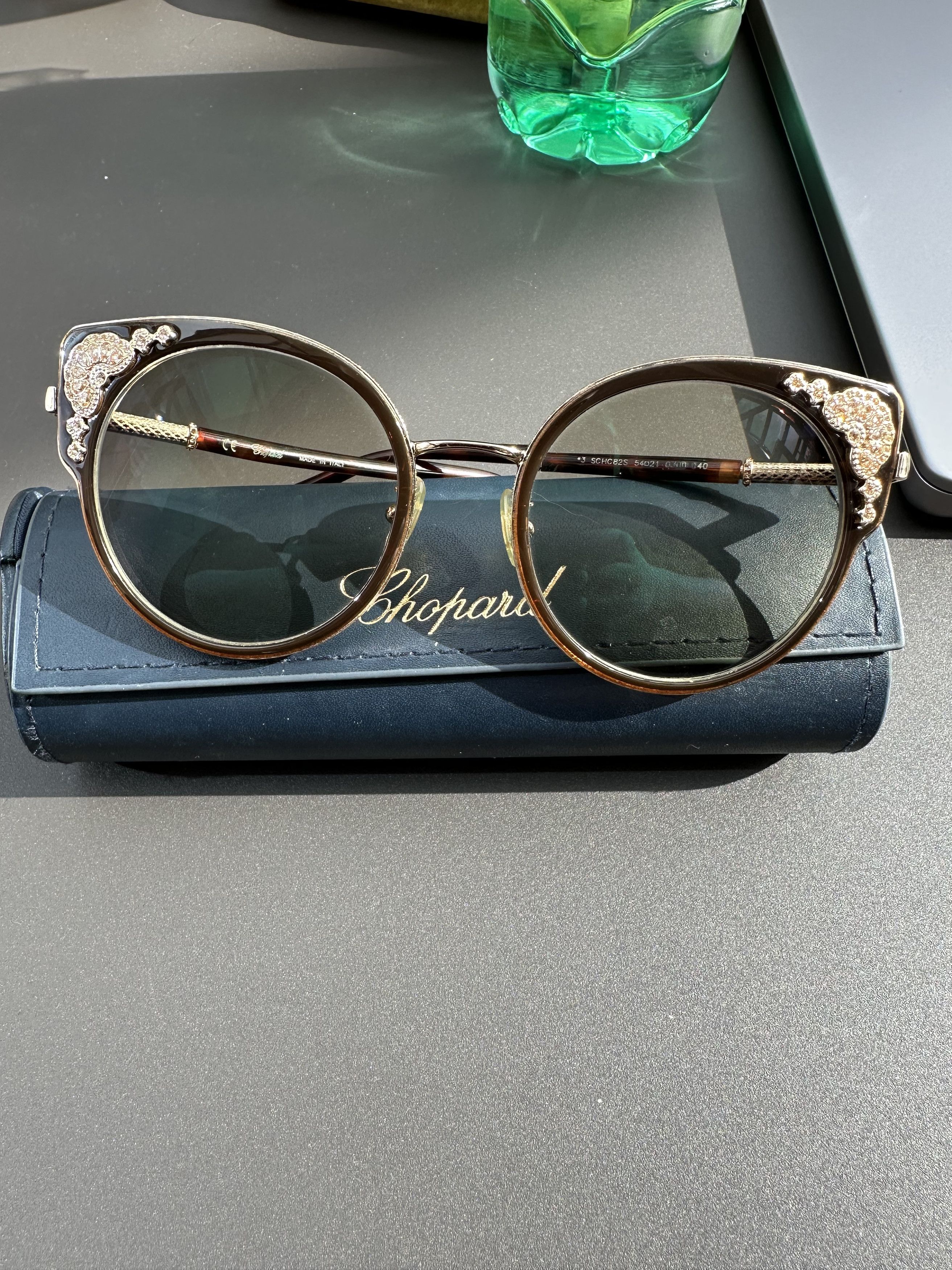 Chopard Glasses with Crystals