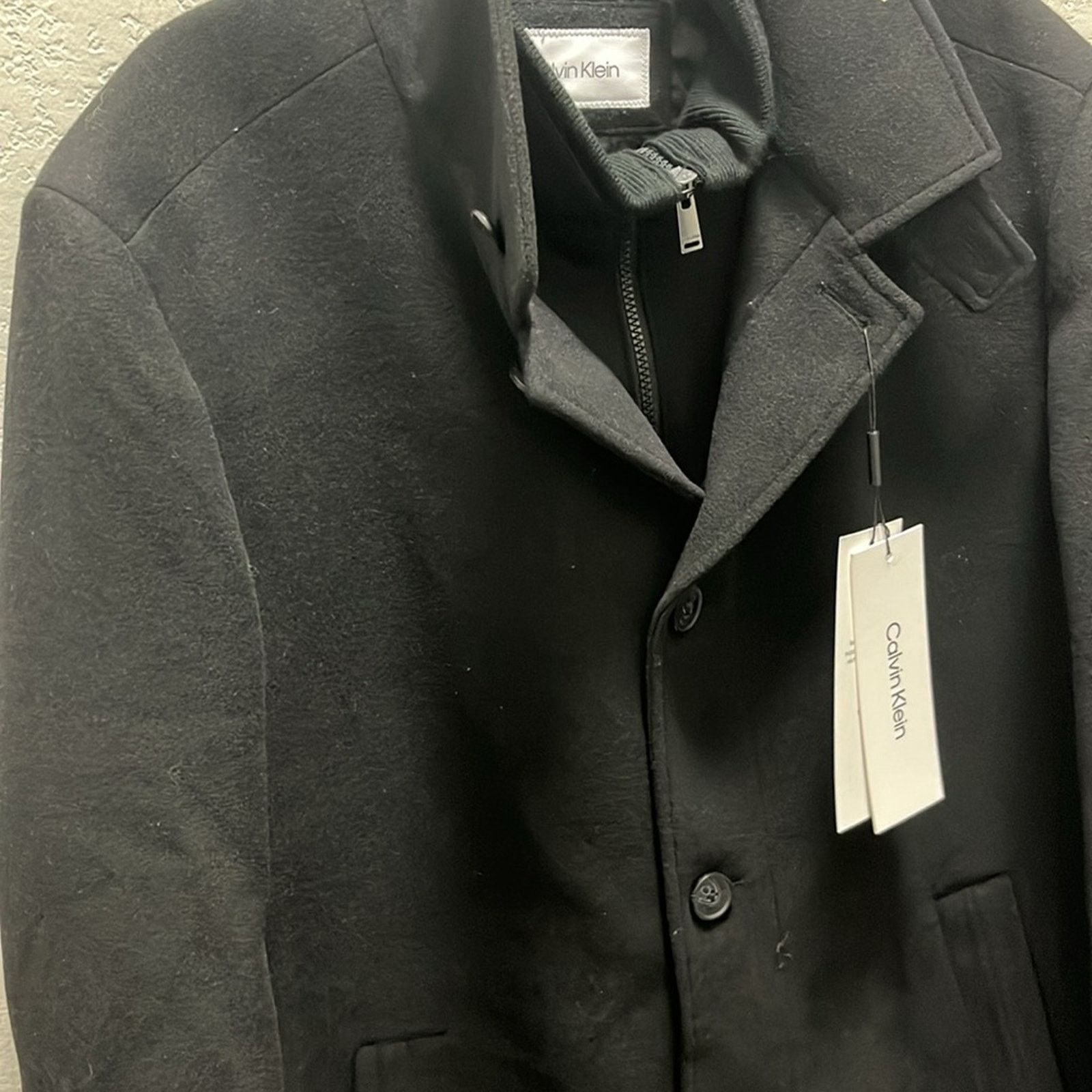 Calvin Klein Calvin Klein Coleman Top Coat Black Size Men 42R Size US L / EU 52-54 / 3 - 10 Thumbnail