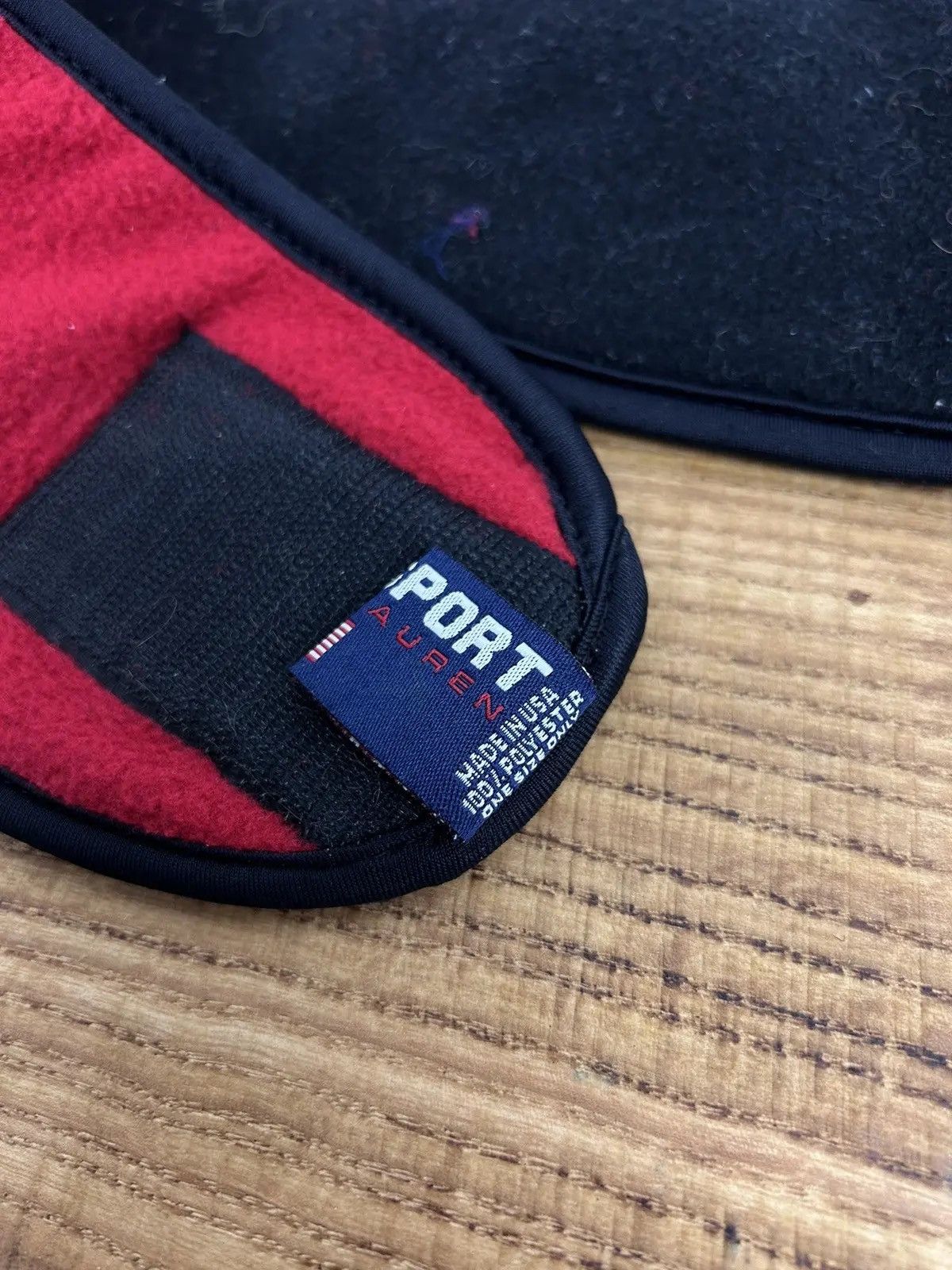 Polo Ralph Lauren 00s Vintage Ralph Lauren Polo Sport Fleece Headband Size ONE SIZE - 6 Thumbnail
