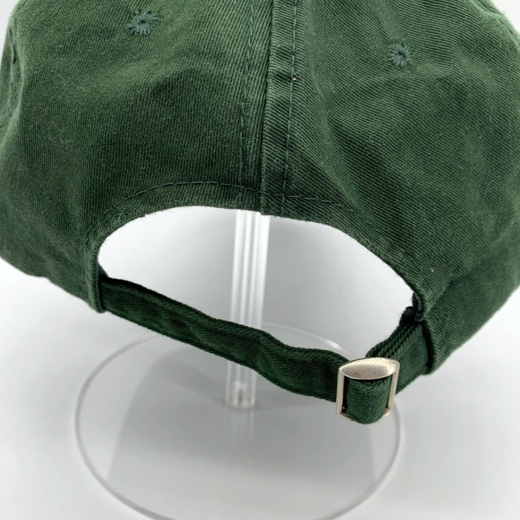 Vintage Cabela's Hat Cap Adjustable Strap Back Mens Green Twill One Size Outdoor Hunting Baseball Cap Mens Outdoors Hat Size ONE SIZE - 3 Thumbnail