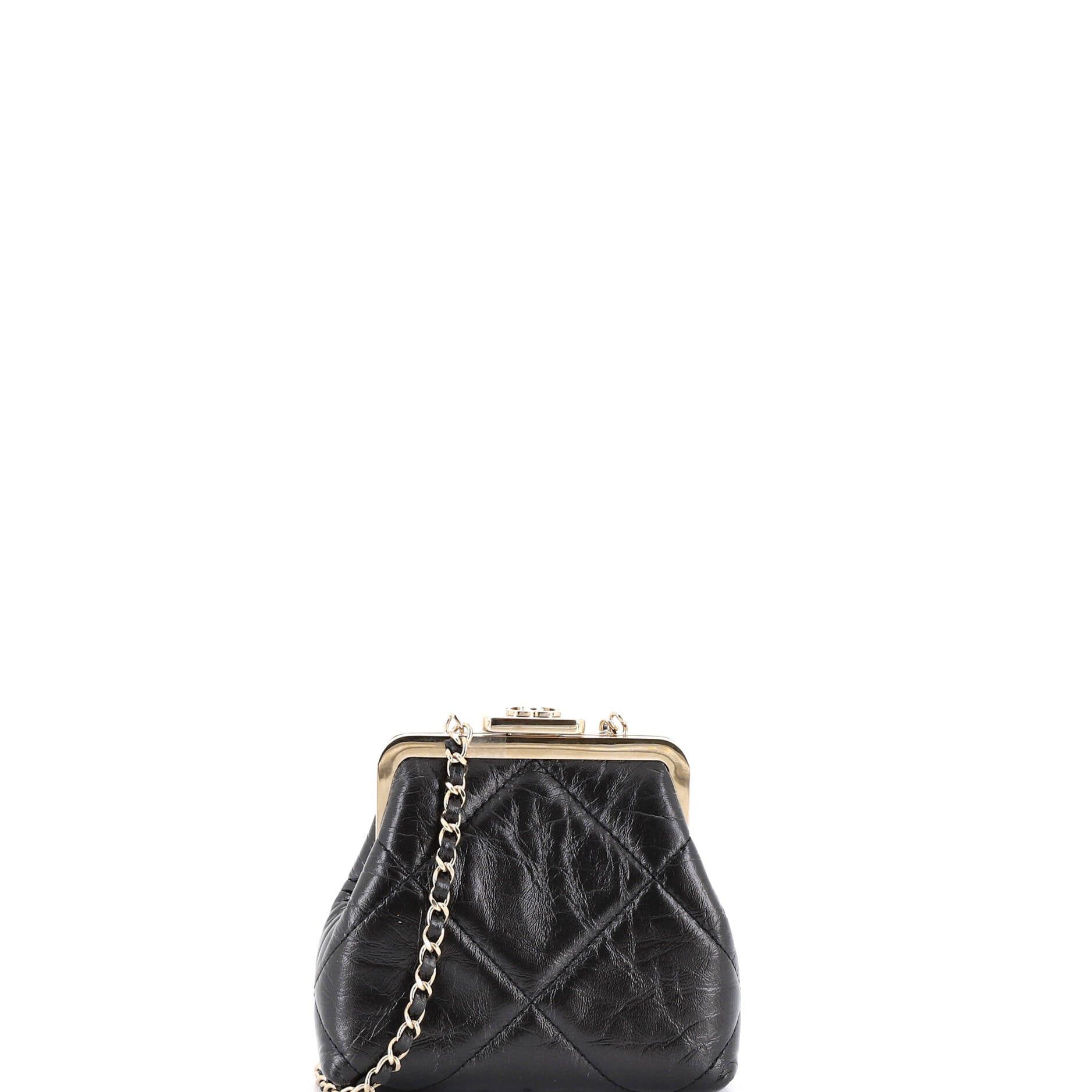 Chanel CC Kisslock Frame Clutch with Chain Size ONE SIZE - 1 Thumbnail