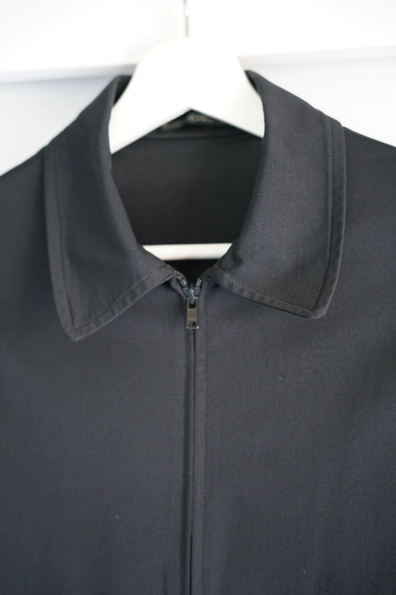 Yohji Yamamoto Yohji Yamamoto 02SS Actress Zip Short Jkt Blk Sz3 Size US L / EU 52-54 / 3 - 3 Thumbnail