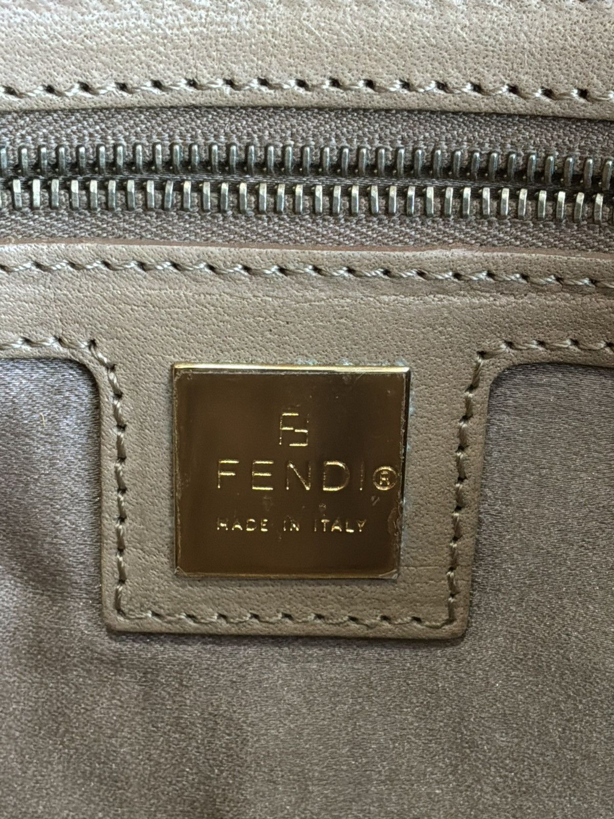 Fendi Fendi - Knit Woven Crochette Ponyhair Baguette Bag Size ONE SIZE - 17 Thumbnail