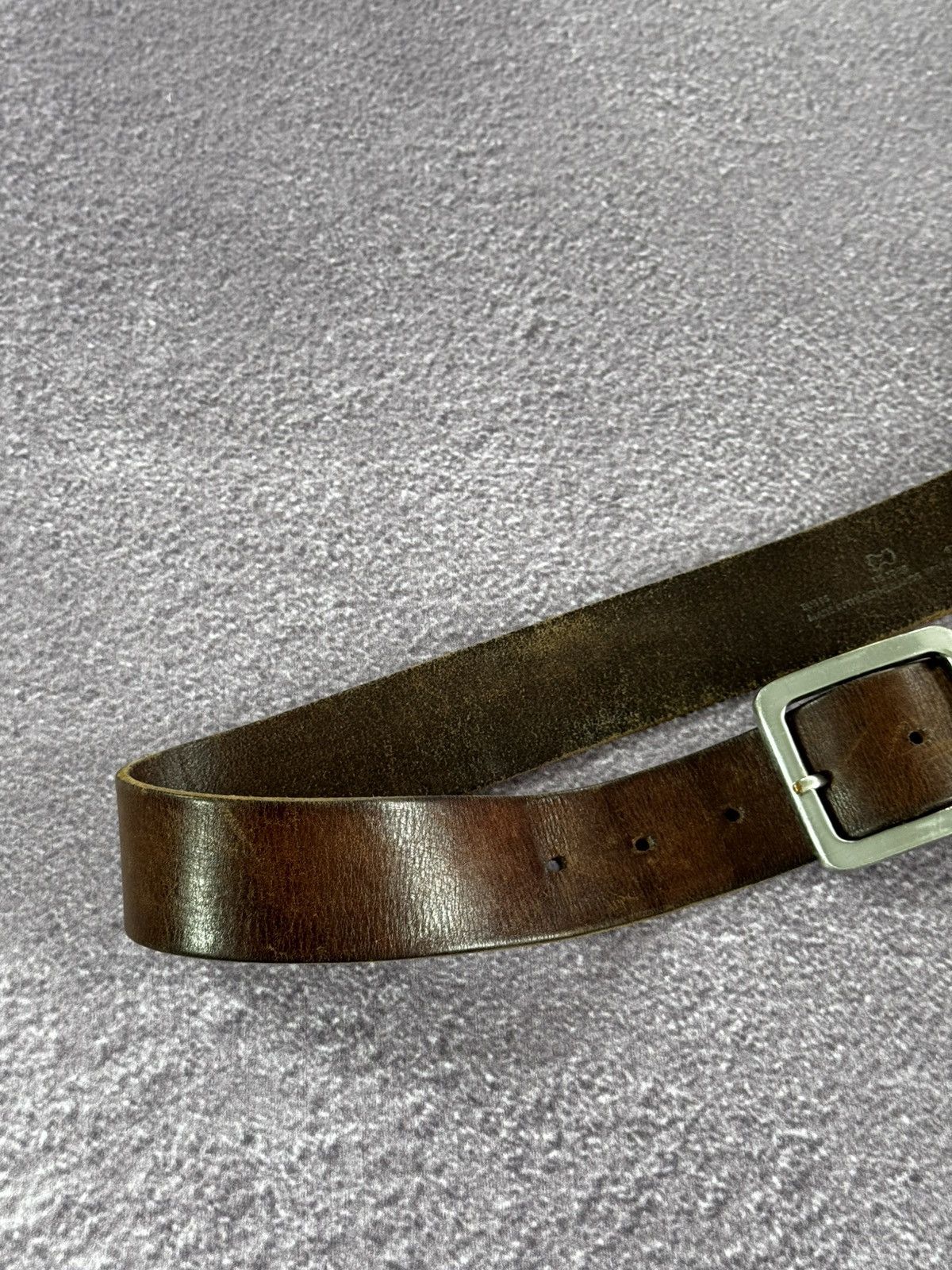Japanese Brand Vintage Japanese Vibe Y2K Leather Punk Belt Size ONE SIZE - 2 Thumbnail