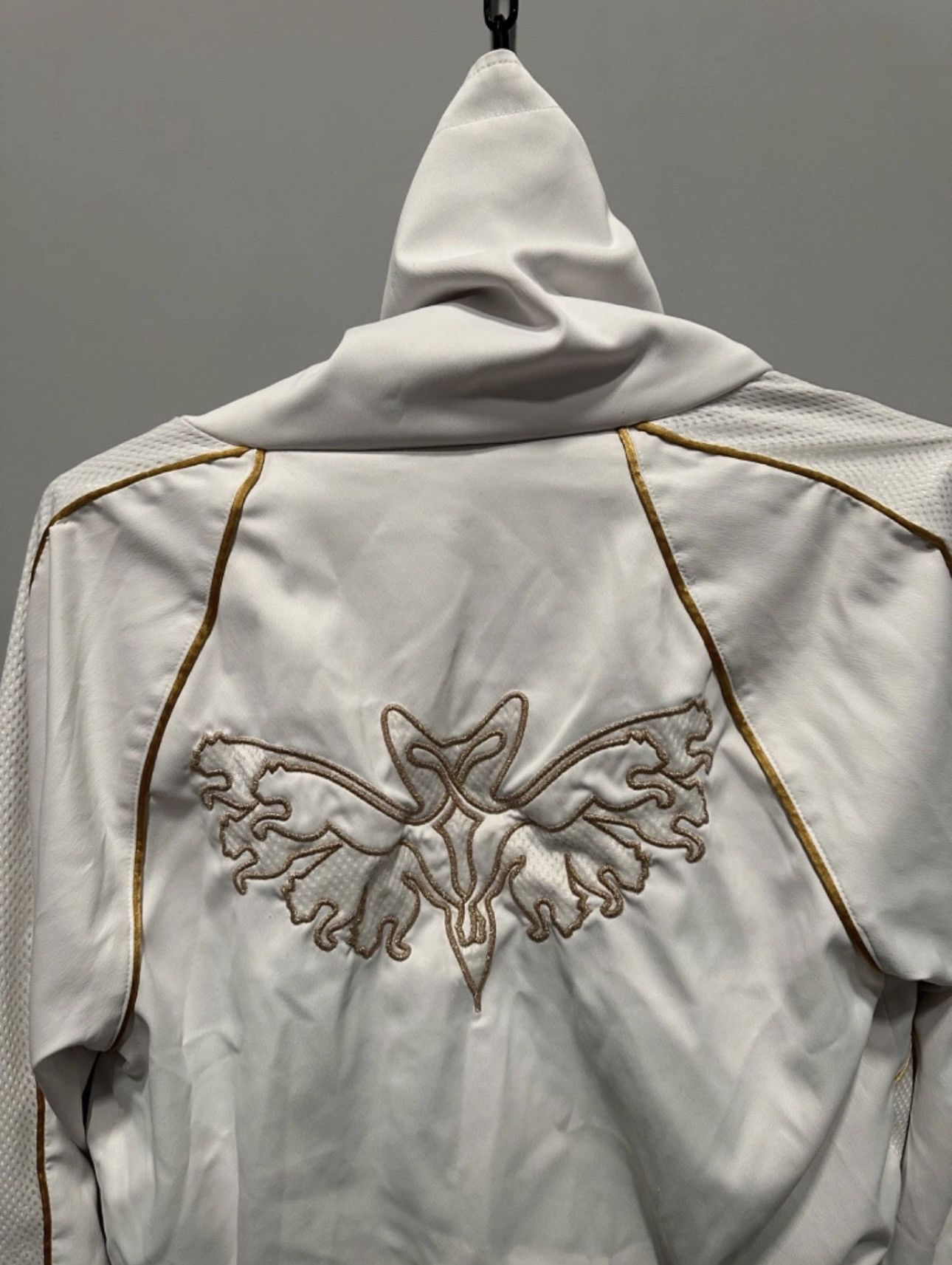Puma JAPANESE STYLE! Puma Vintage Jacket Gold Logo Y2K 2000s Size XS / US 0-2 / IT 36-38 - 4 Thumbnail