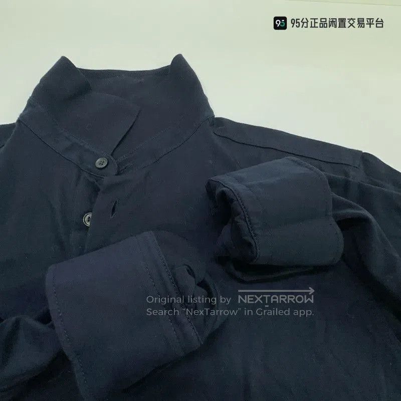 Ermenegildo Zegna Ermenegildo Zegna Men's Blue Polo Collar Sweater. Size US M / EU 48-50 / 2 - 2 Thumbnail