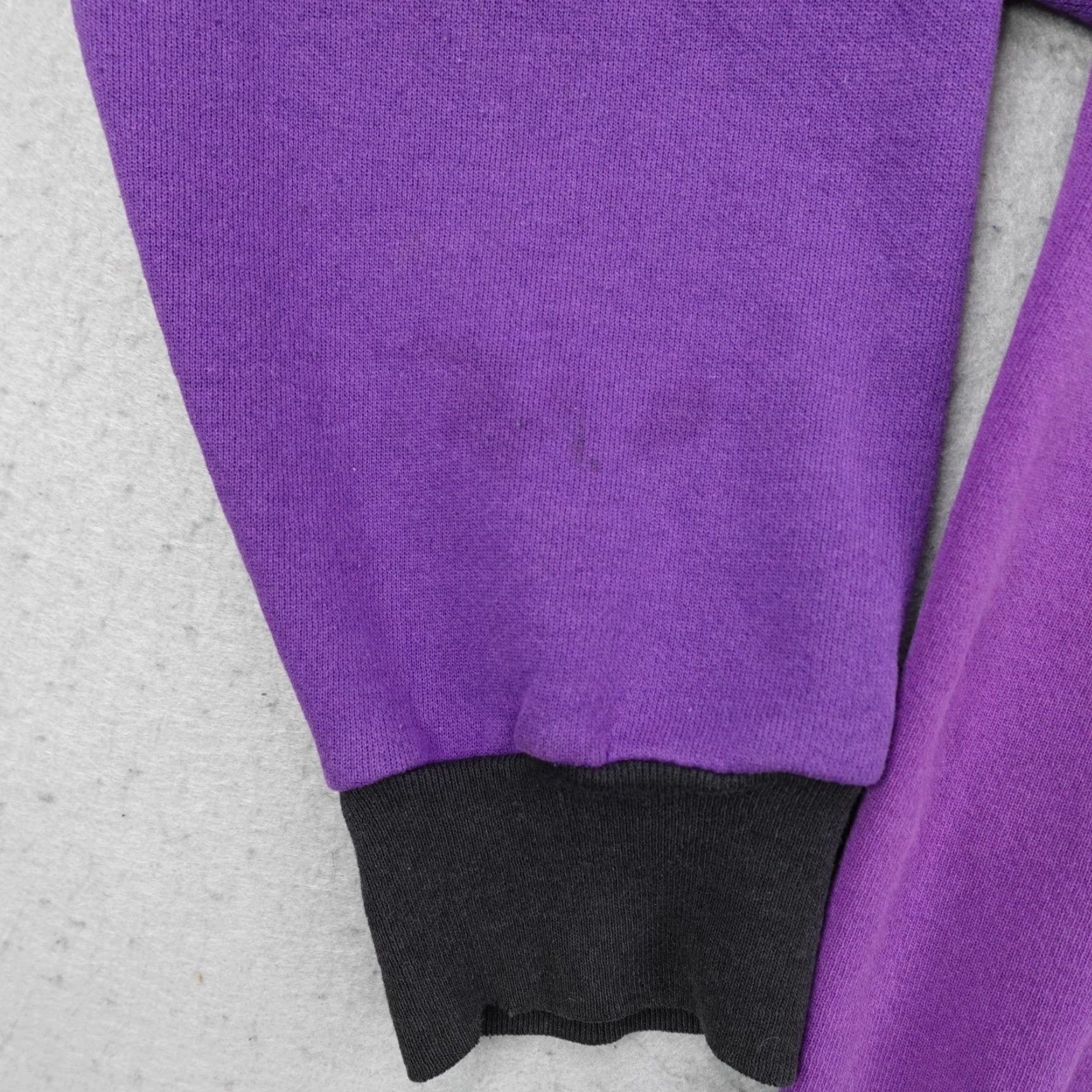 Logo Athletic VINTAGE Logo Athletic Sweatshirt Mens Large Purple Crewneck Pullover 90s Cotton Polyester Fleece Size US L / EU 52-54 / 3 - 4 Thumbnail