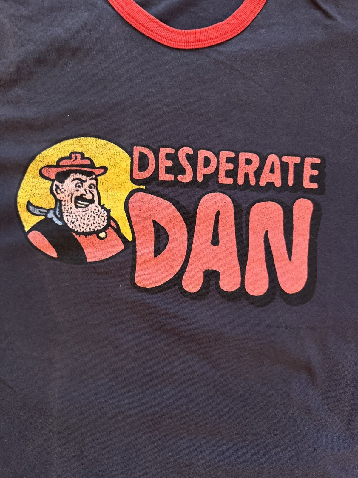 Vintage Desperate Dan Comic Vintage Tee T-shirt The Dandy Beano Size US XL / EU 56 / 4 - 2 Thumbnail