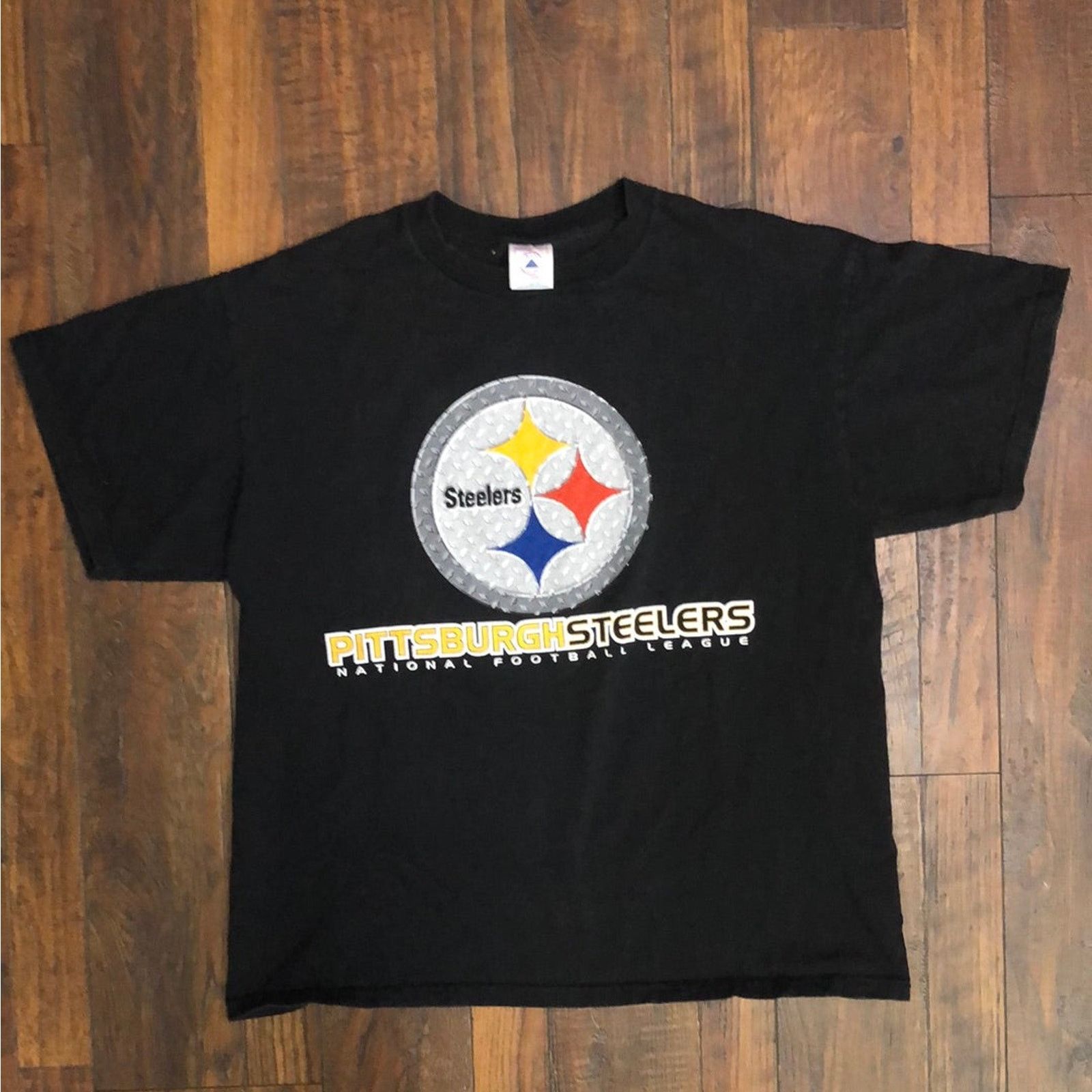 NFL Vintage 90s NFL Steelers Shirt Large Size US L / EU 52-54 / 3 - 1 Thumbnail