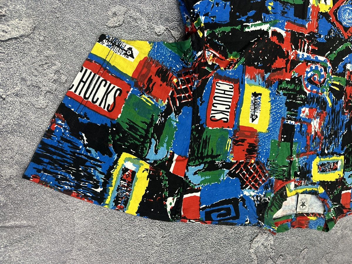 Converse Vintage 90s Converse All Over Print T-Shirt Graphic XL Size US XL / EU 56 / 4 - 6 Thumbnail