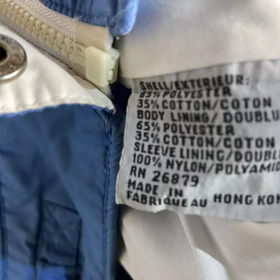 Members Only Member's Only Bomber Jacket Women's Size 3/4 Full Zip Blue Size S / US 4 / IT 40 - 7 Thumbnail