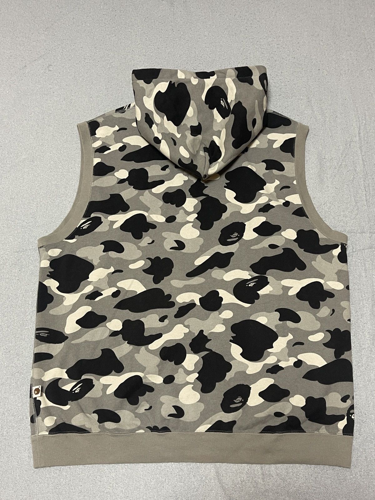 Bape × Nigo Bape Silver Camo Vest Hoodie Size US XL / EU 56 / 4 - 4 Thumbnail