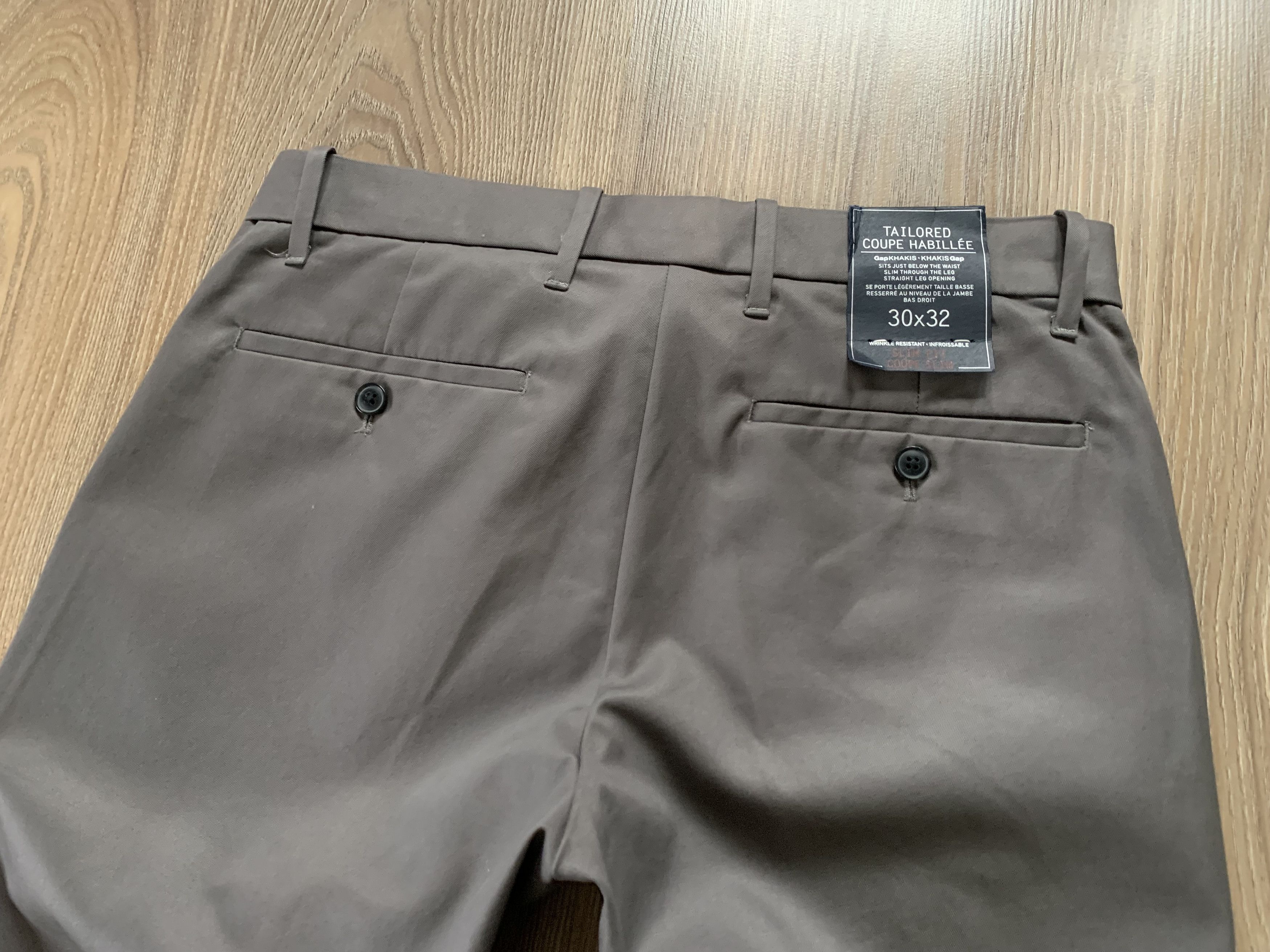 Gap Gap Khaki Mens Casual Pants Trousers Size US 30 / EU 46 - 5 Thumbnail