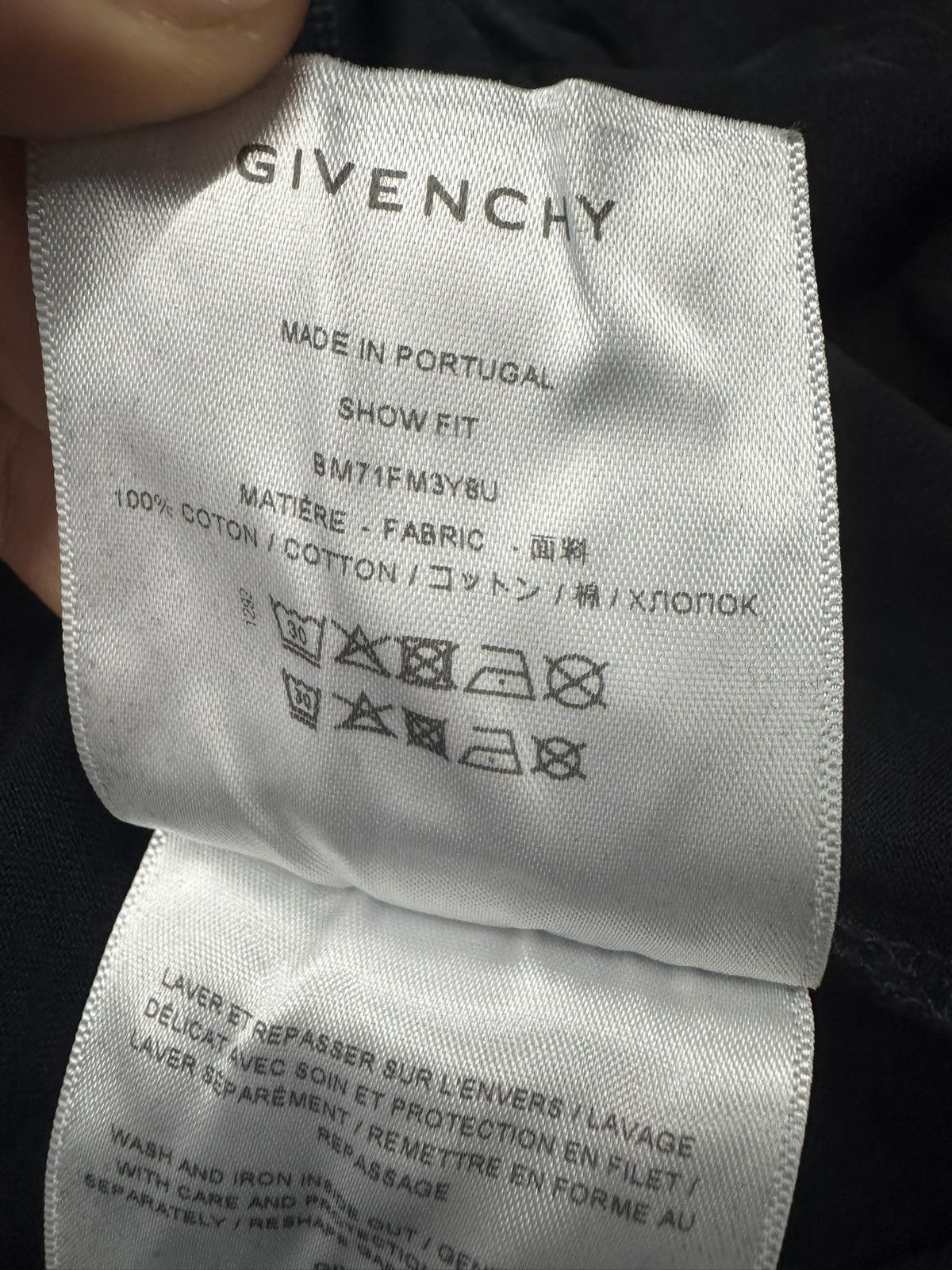 Givenchy Givenchy All-In-One Balaclava T-shirt Size US XL / EU 56 / 4 - 5 Thumbnail