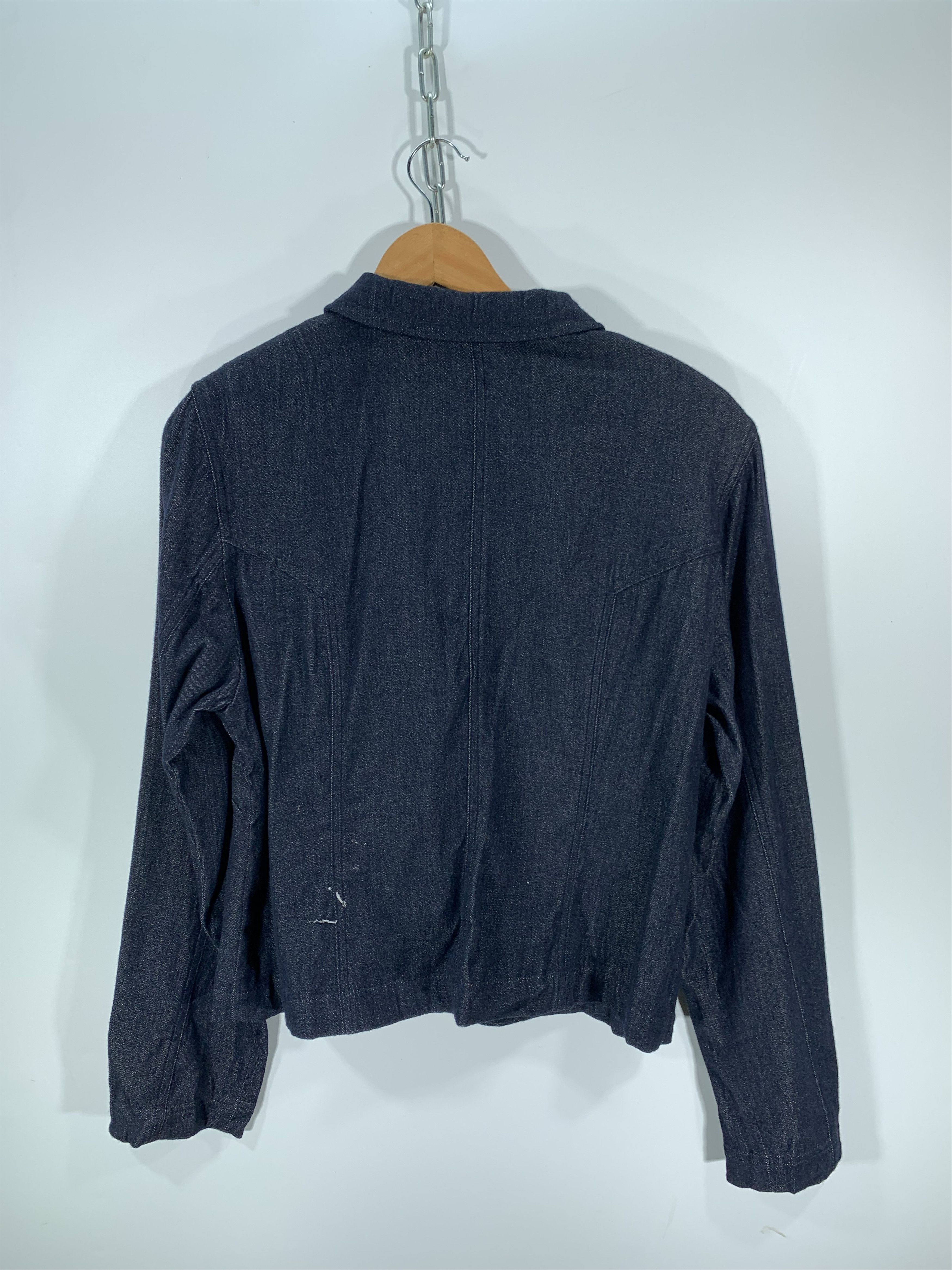Japanese Brand × Vintage Vintage soft denim jacket stretch Size US S / EU 44-46 / 1 - 10 Thumbnail