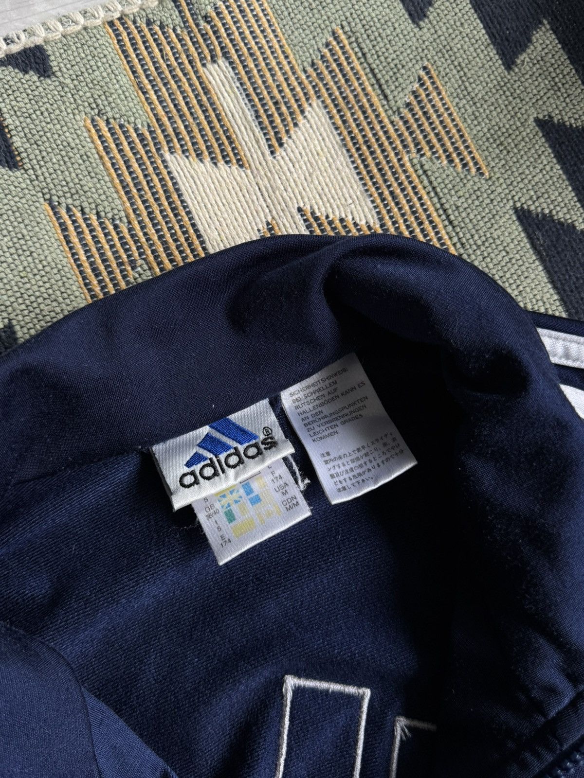 Adidas Vintage Adidas Retro 3 Stripes Y2K Track Jacket Size US M / EU 48-50 / 2 - 11 Thumbnail