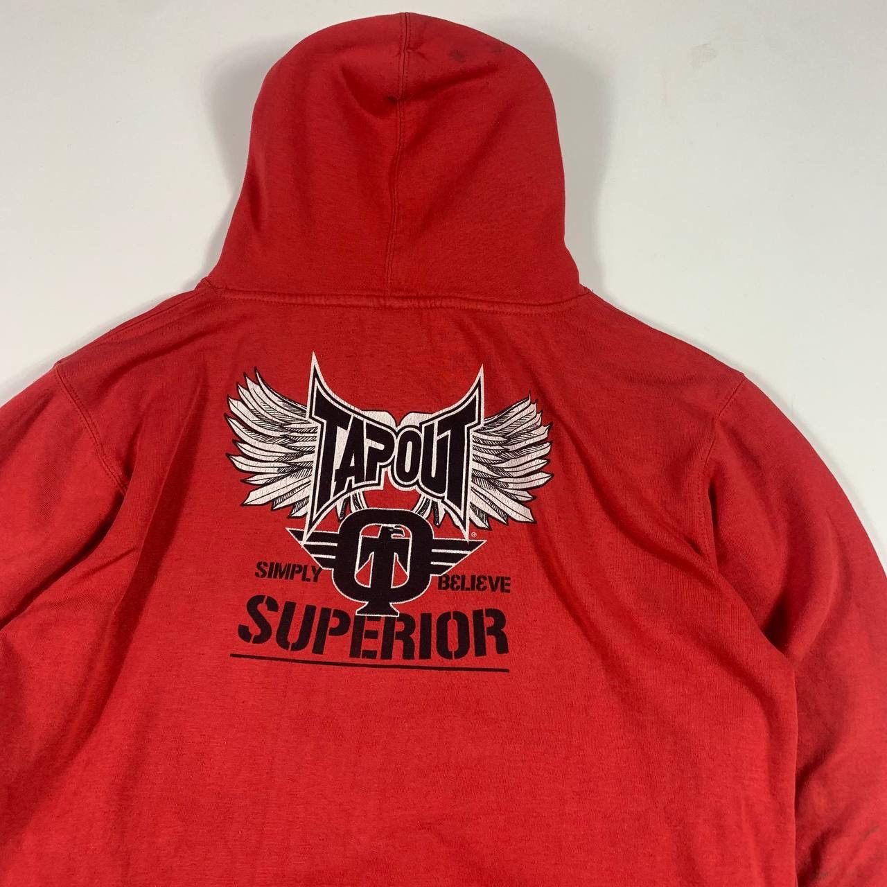 Other vintage tapout big logo y2k boxy hoodie rap streetwear Size US XL / EU 56 / 4 - 18 Thumbnail