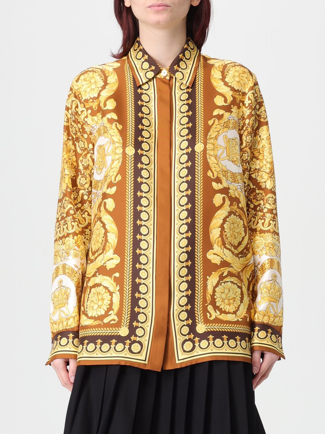 Versace Versace Shirt Woman Multicolor Size S / US 4 / IT 40 - 1 Thumbnail
