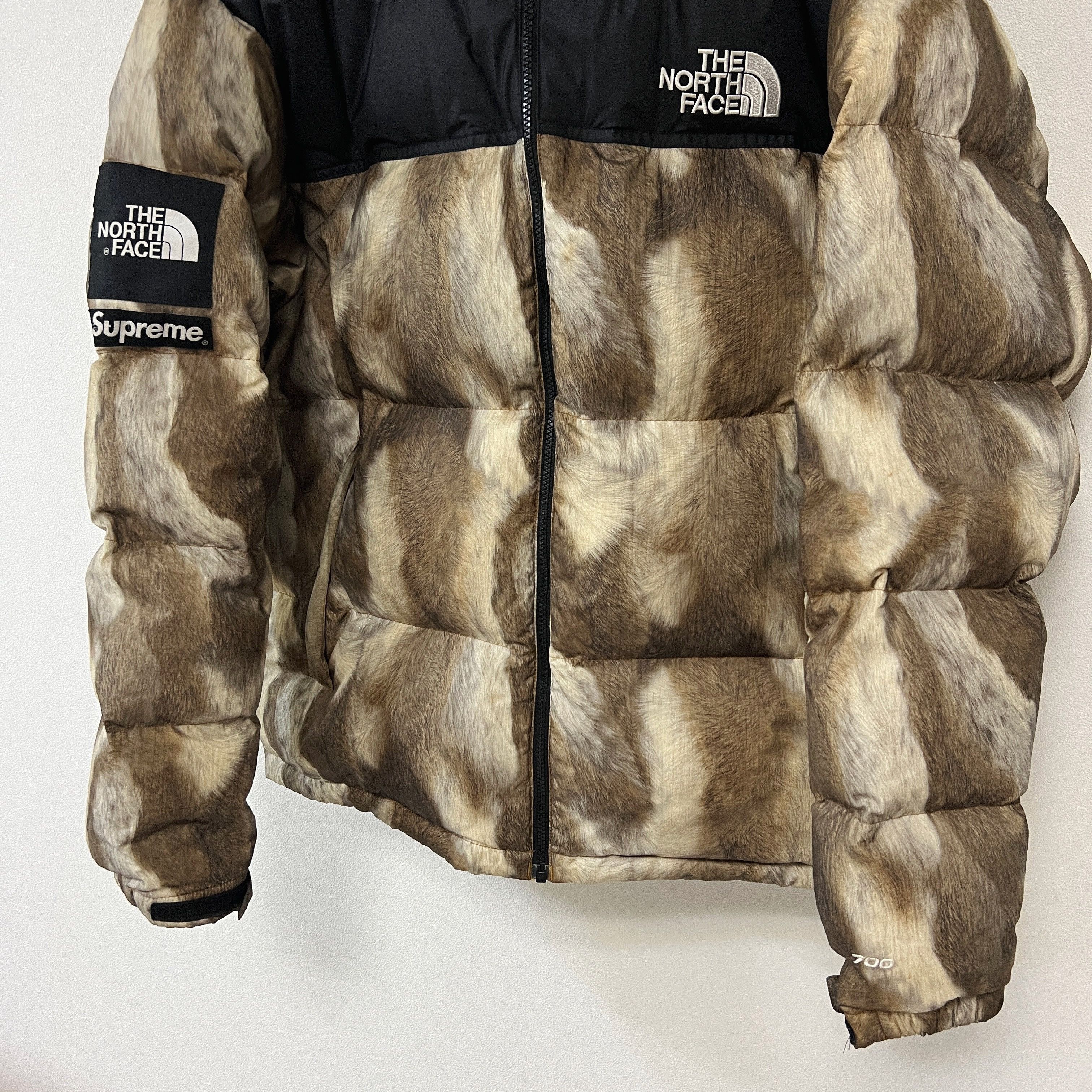Supreme × The North Face Supreme The North Face 13FW Fur Print Nuptse Jacket Size US XL / EU 56 / 4 - 5 Thumbnail