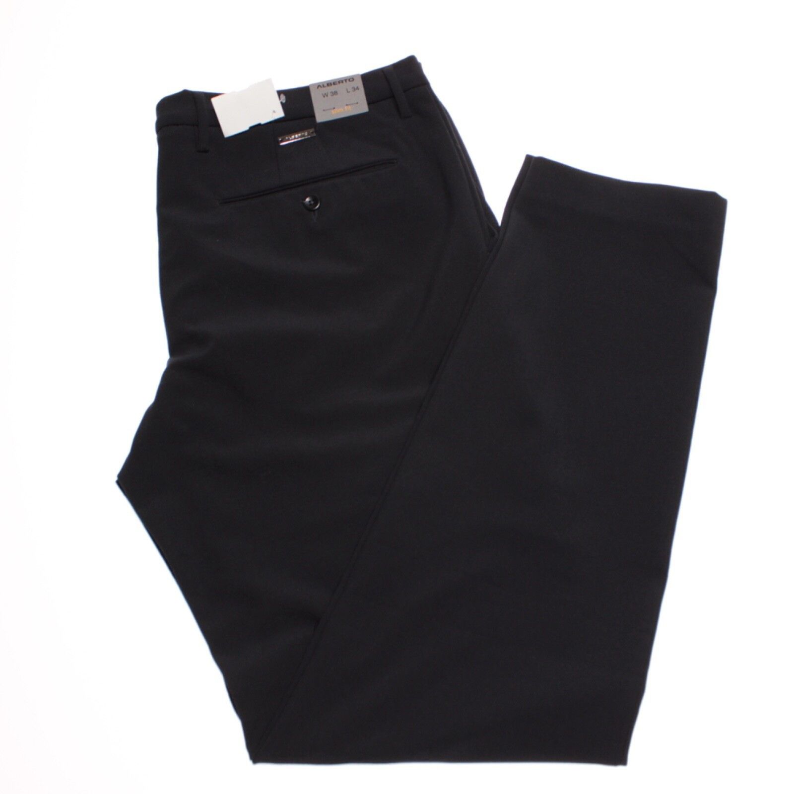 Alberto ALBERTO New with tags Dress Pants Size 38 US In Blue Size US 38 / EU 54 - 2 Thumbnail
