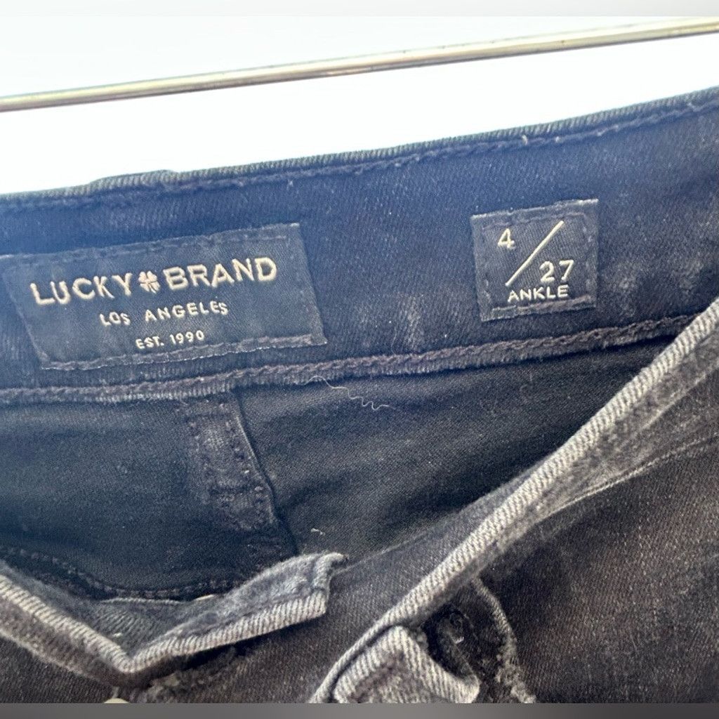 Lucky Brand Lucky Brand Dark Wash High-Rise Jeans Size 27" / US 4 / IT 40 - 5 Thumbnail