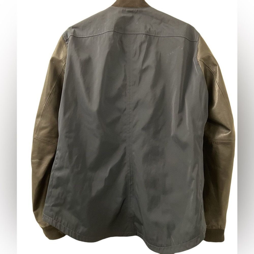 Vince Vince nylon leather casual lightweight fill zipper jacket Size US XL / EU 56 / 4 - 2 Thumbnail