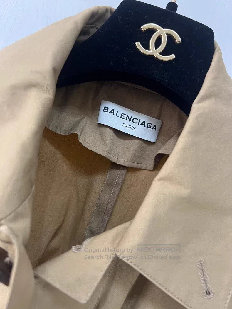 Balenciaga Balenciaga Design Windbreaker Coat Size XXS / US 00 / IT 34 - 5 Thumbnail