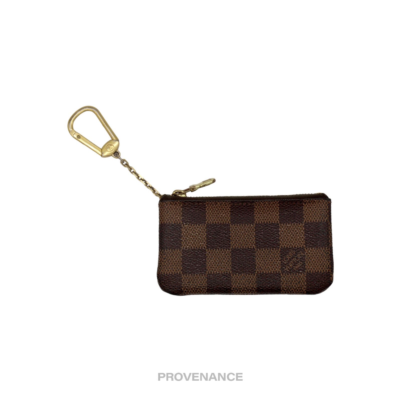 Louis Vuitton 🔴 Louis Vuitton Key Pouch Cles - Damier Ebene Size ONE SIZE - 2 Thumbnail