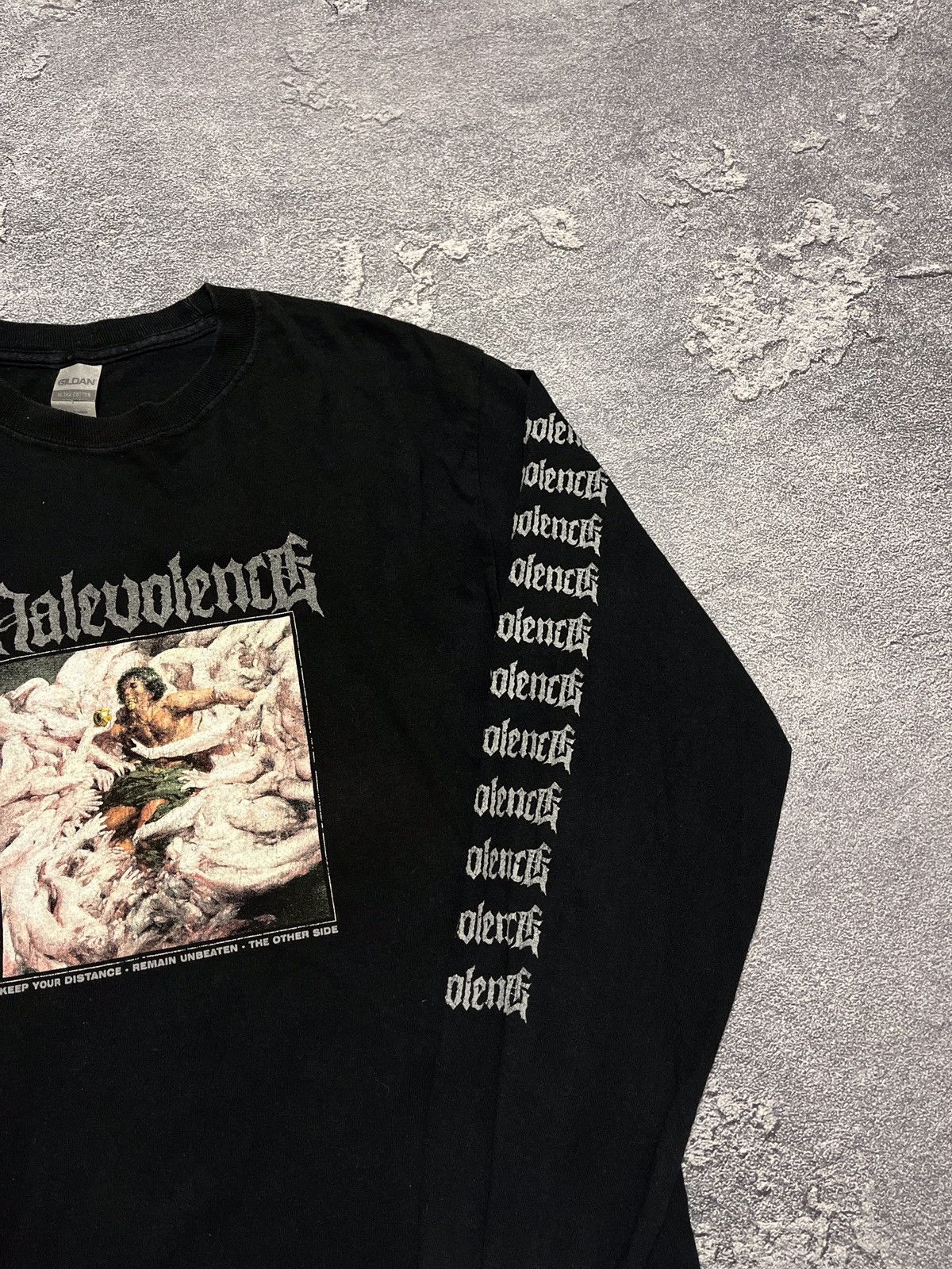 Band Tees × Vintage Malevolence Condemned Misery Graphic Long Sleeve T Shirt Tee Size US M / EU 48-50 / 2 - 2 Thumbnail