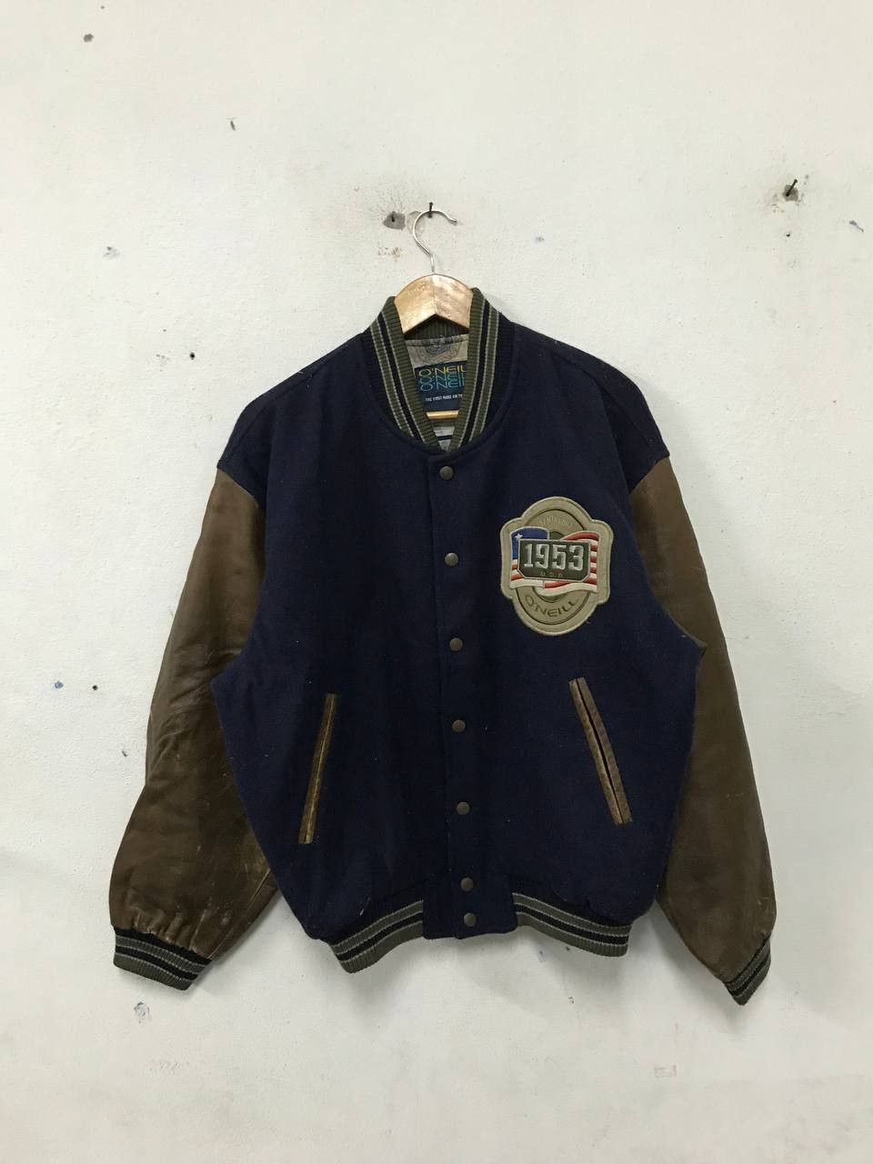 O'Neill × Vintage VINTAGE 90S ONEILL VARSTY JACKET Size US L / EU 52-54 / 3 - 2 Thumbnail