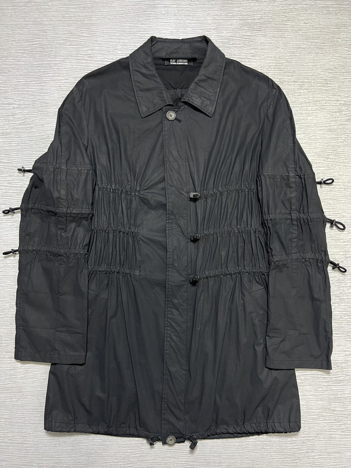 Raf Simons Raf Simons - S/S 08’ - Bungee Mac Jacket Size US M / EU 48-50 / 2 - 1 Thumbnail