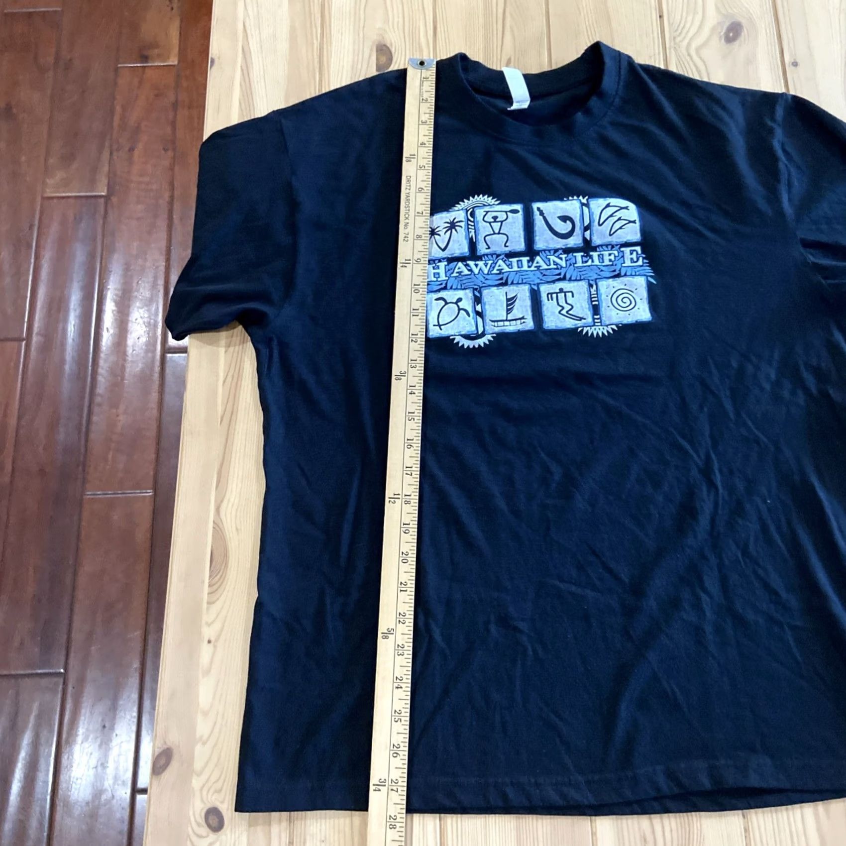 Hurley VINTAGE Hurley T-Shirt Black Y2K 2000s Surfwear Dolphin Sun Art Crew Neck Short Sleeve Men Regular Large Size US L / EU 52-54 / 3 - 5 Thumbnail