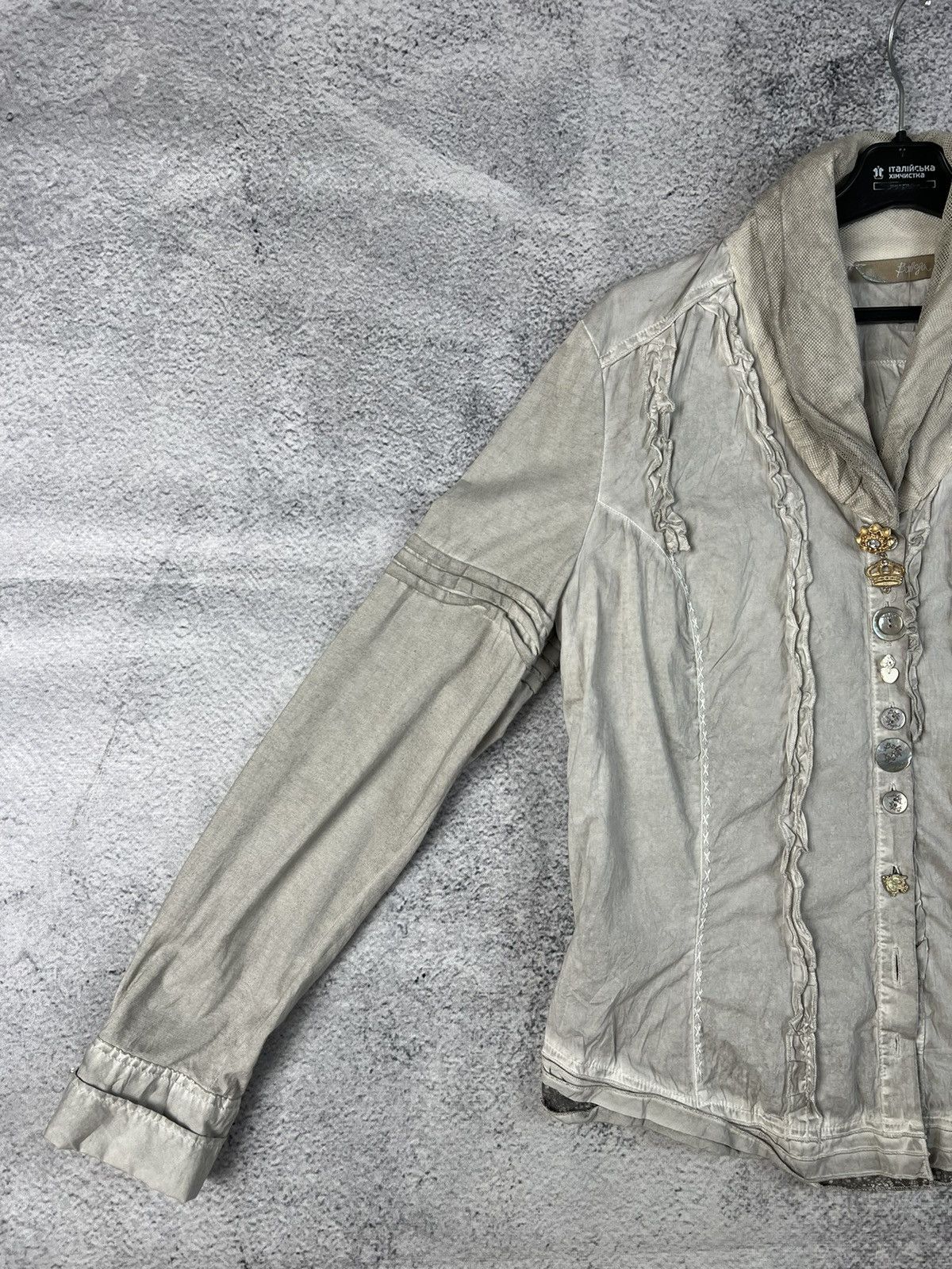 Elisa Cavaletti Bottega by Elisa Cavaletti avant garde blazer Size XL / US 12-14 / IT 48-50 - 4 Thumbnail