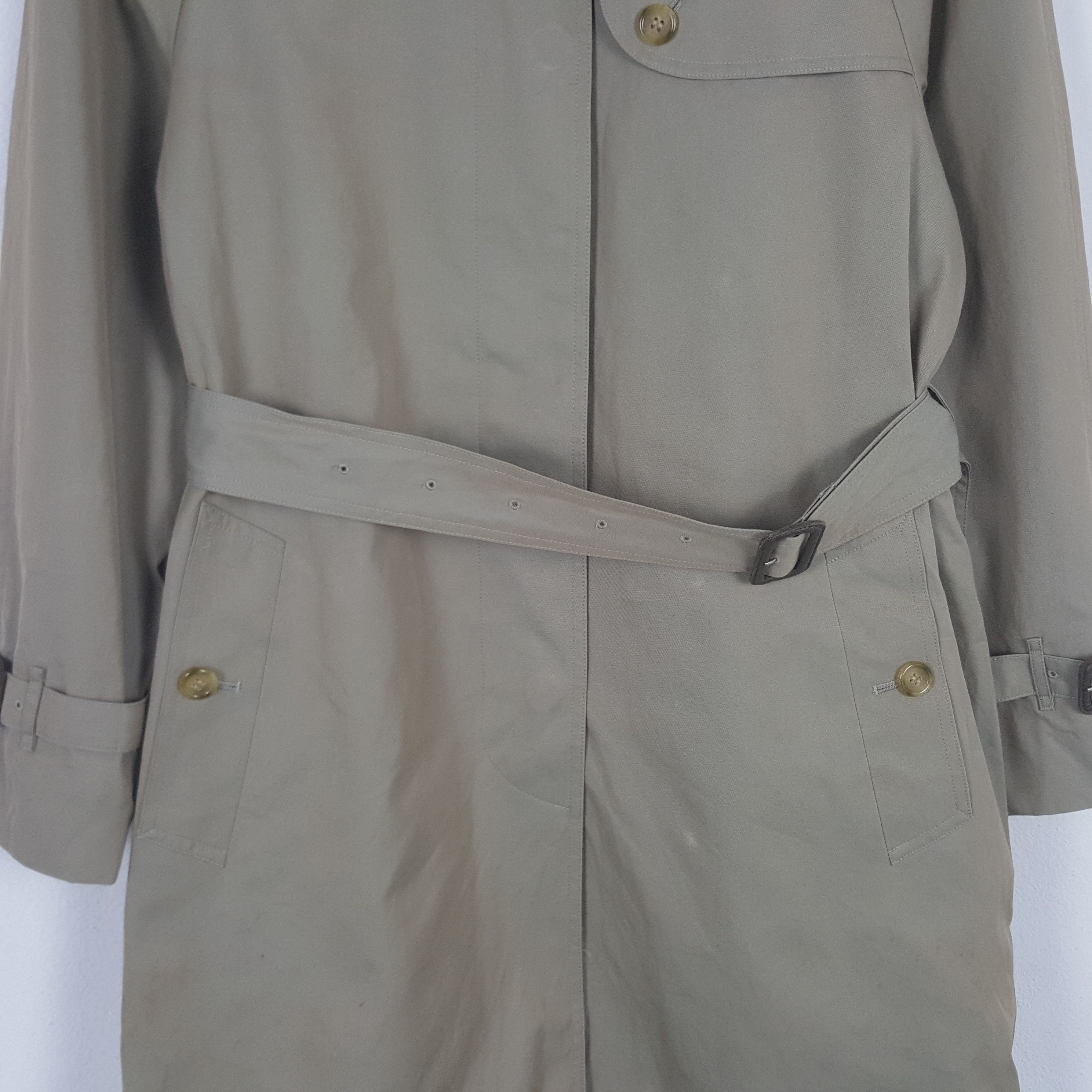 Burberry × Japanese Brand × Vintage Vintage Burberrys Trench Cost Japan Jacket Size US M / EU 48-50 / 2 - 2 Thumbnail