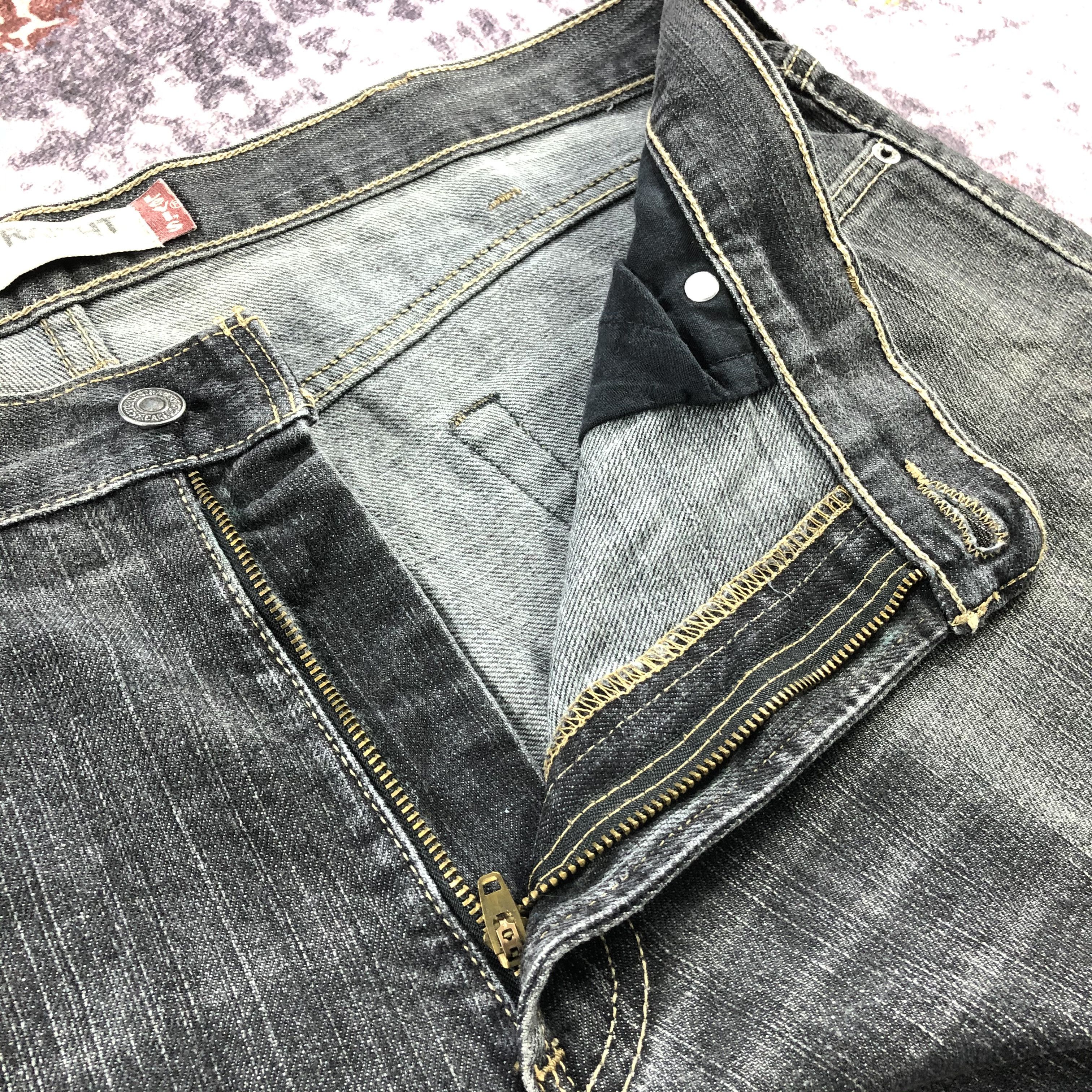 Levi's × Vintage Vintage Levis 514 Faded Black Jeans-JM2613 Size US 40 / EU 56 - 11 Thumbnail