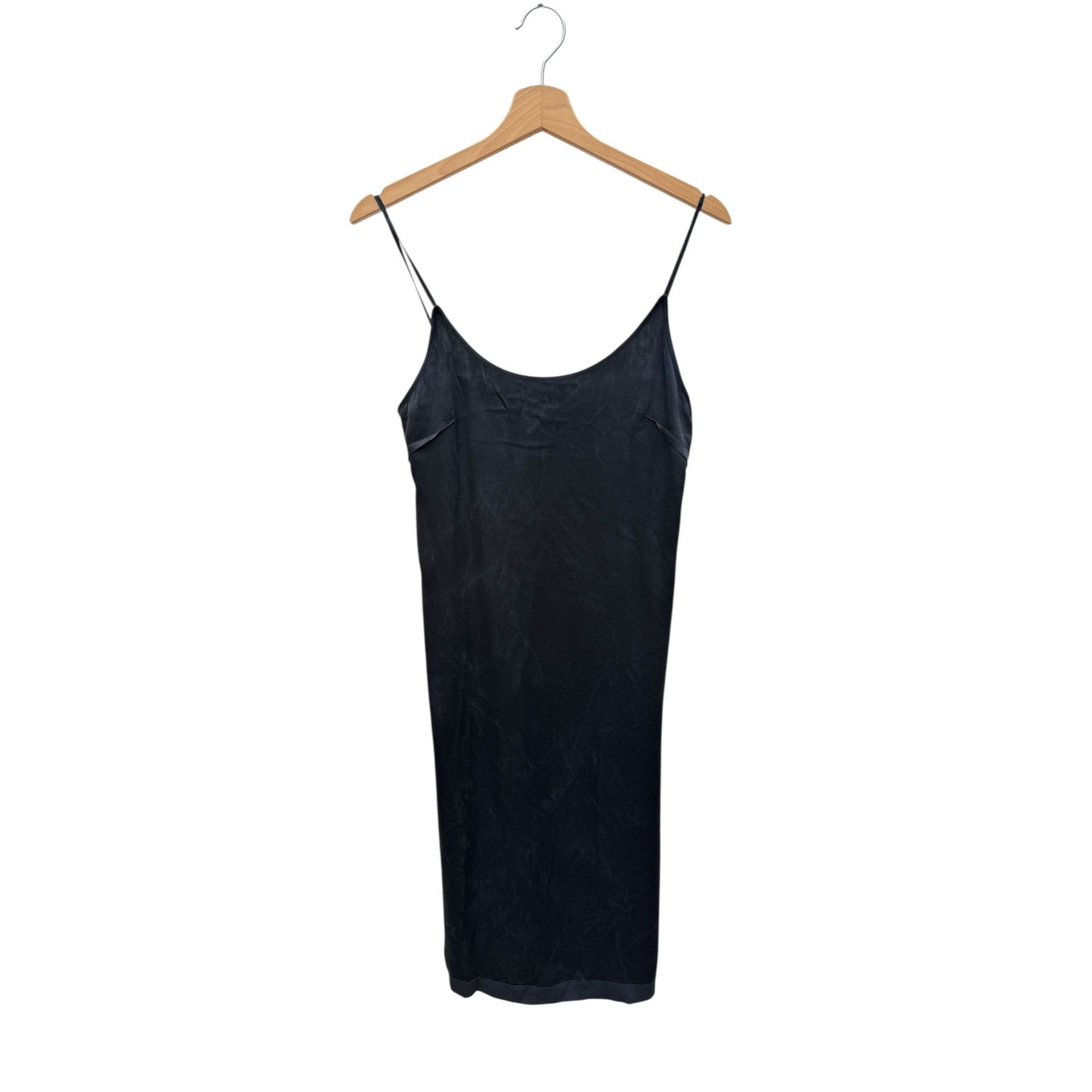 Maison Margiela SS 2005 Black Silk Slip Dress Size S / US 4 / IT 40 - 1 Thumbnail