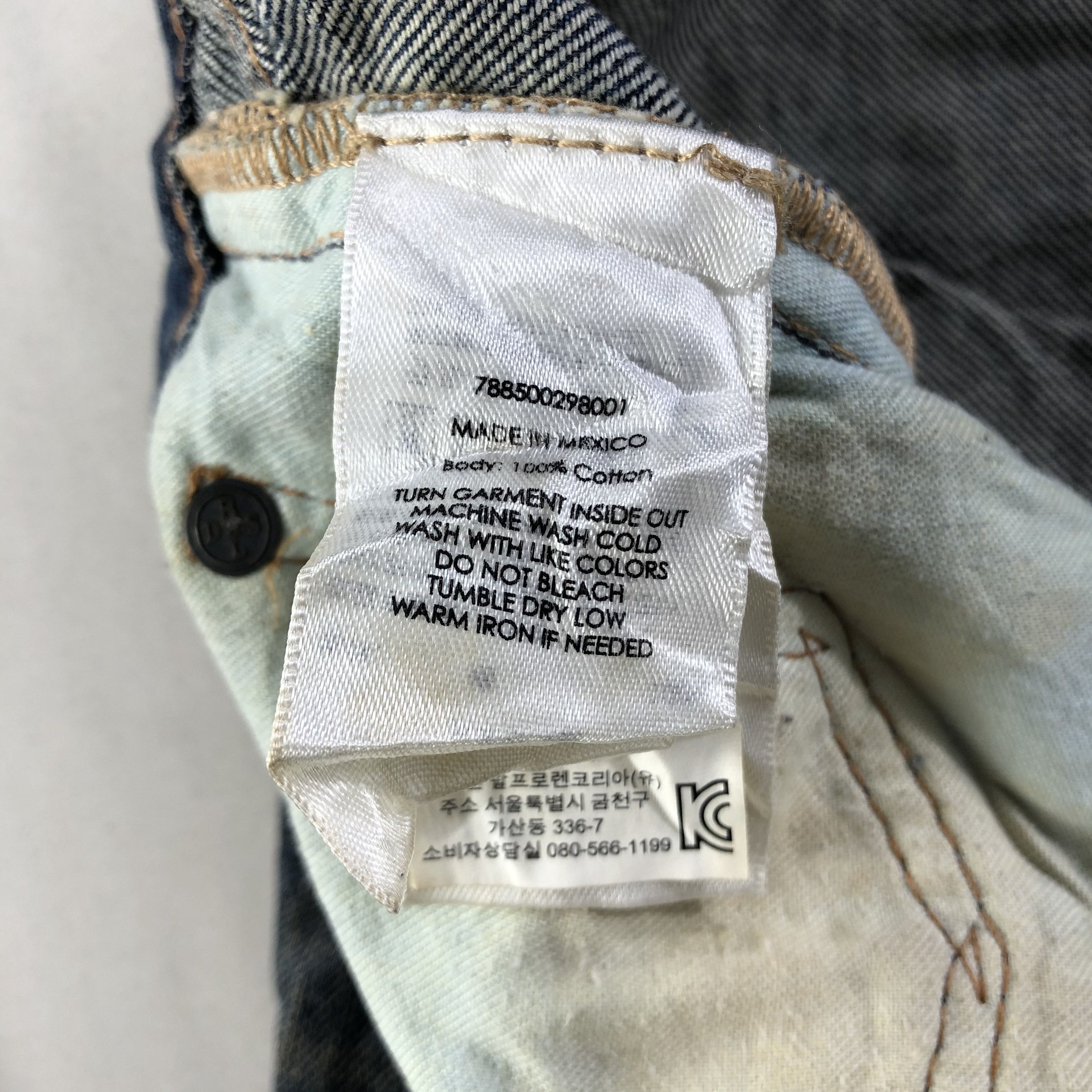 Denim & Supply Ralph Lauren Vintage Denim And Supply Ralph Lauren Selvedge Jeans-JM3709 Size US 37 - 13 Thumbnail