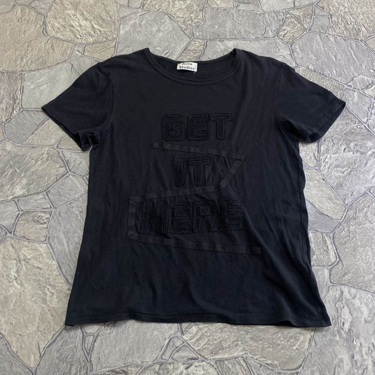 Acne Studios big logo t-shirt