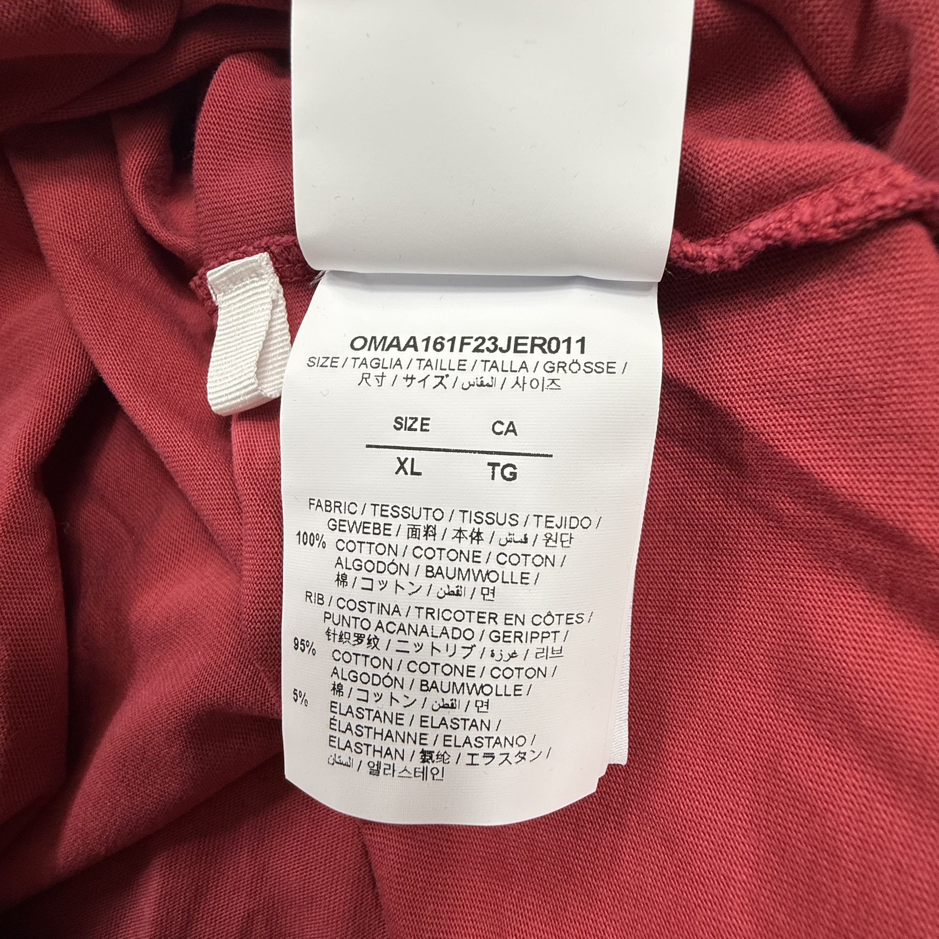 Off-White Off-White Caravaggio Graphic T-Shirt Oversized Mens XL Size US XL / EU 56 / 4 - 9 Thumbnail