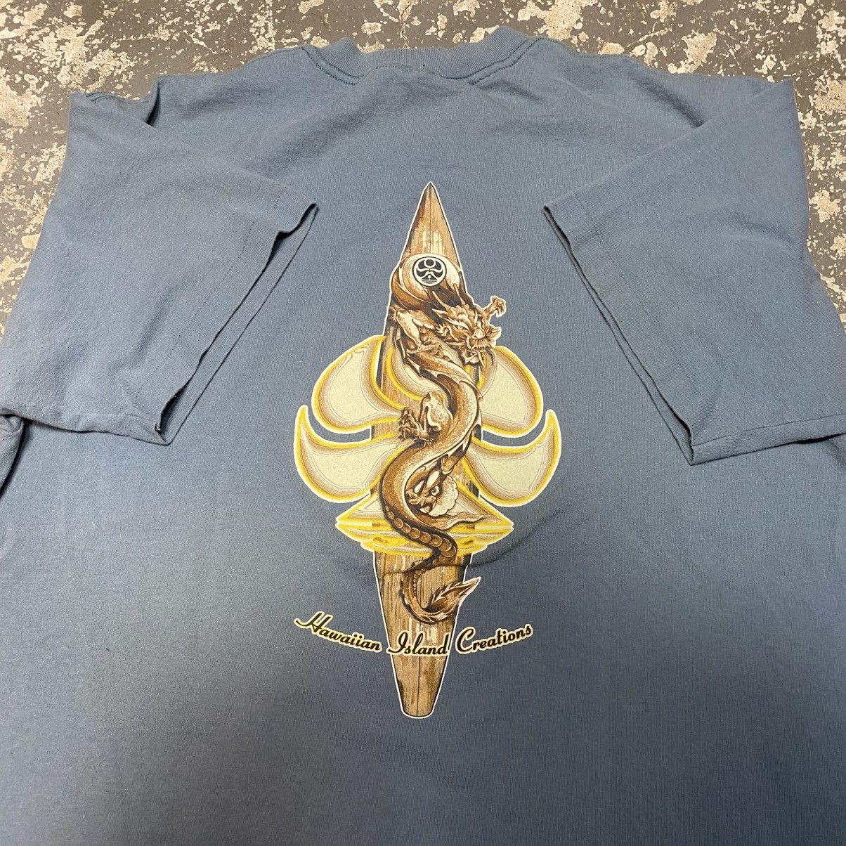 Grunt Style × Vintage Vintage Hawaiian Dragon Island Outdoor Grunt Tshirt Size US XL / EU 56 / 4 - 3 Thumbnail