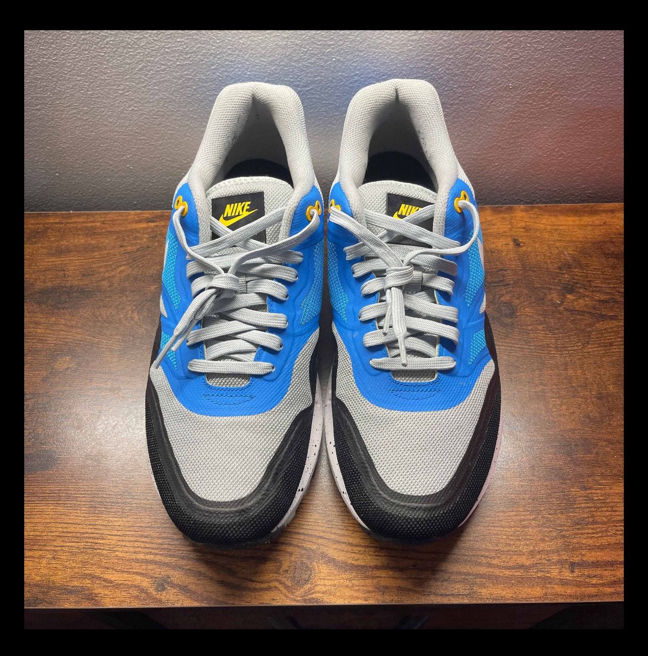 Nike Air Max 1 Photo Blue Size US 10.5 / EU 43-44 - 3 Thumbnail