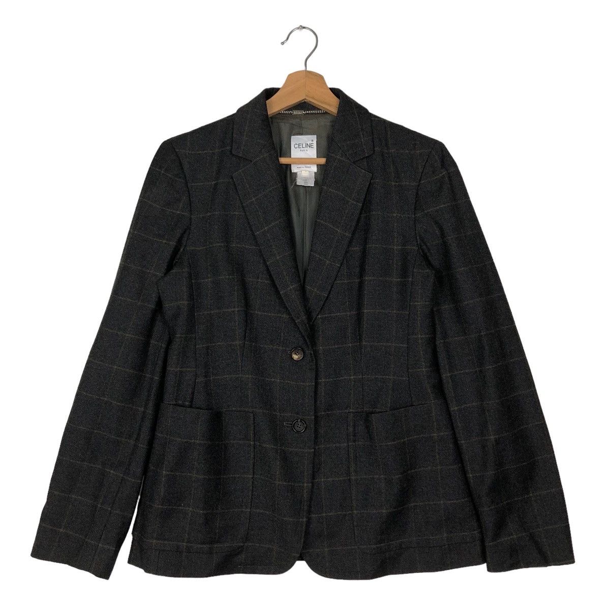 Celine 🔥Celine Paris Made in France Striped Blazer Size S / US 4 / IT 40 - 1 Thumbnail