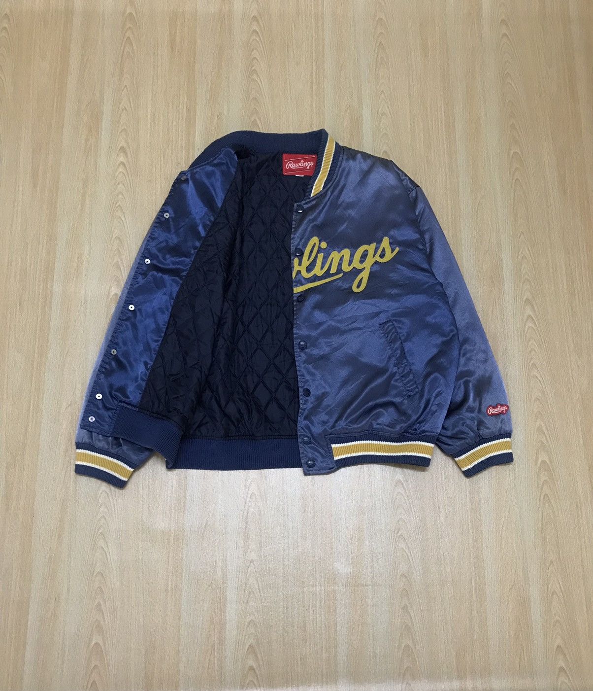 Vintage Vintage Baseball Rawlings St. Louis USA Varsity Jacket Size US L / EU 52-54 / 3 - 2 Thumbnail