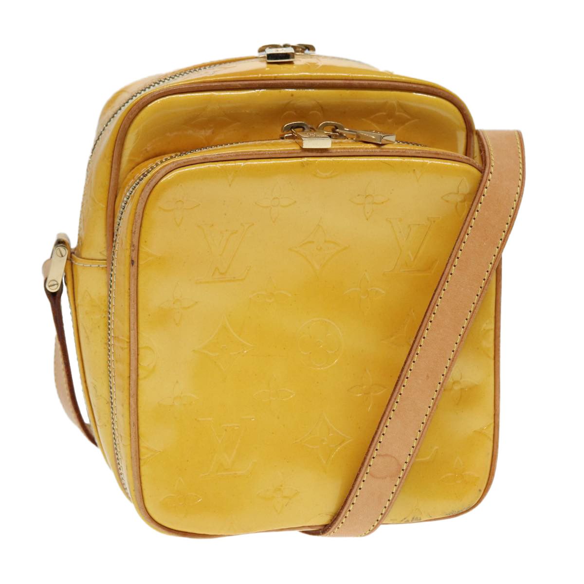 Louis Vuitton Wooster Yellow Patent Leather Shoulder Bag (Pre-Owned) Size ONE SIZE - 1 Thumbnail