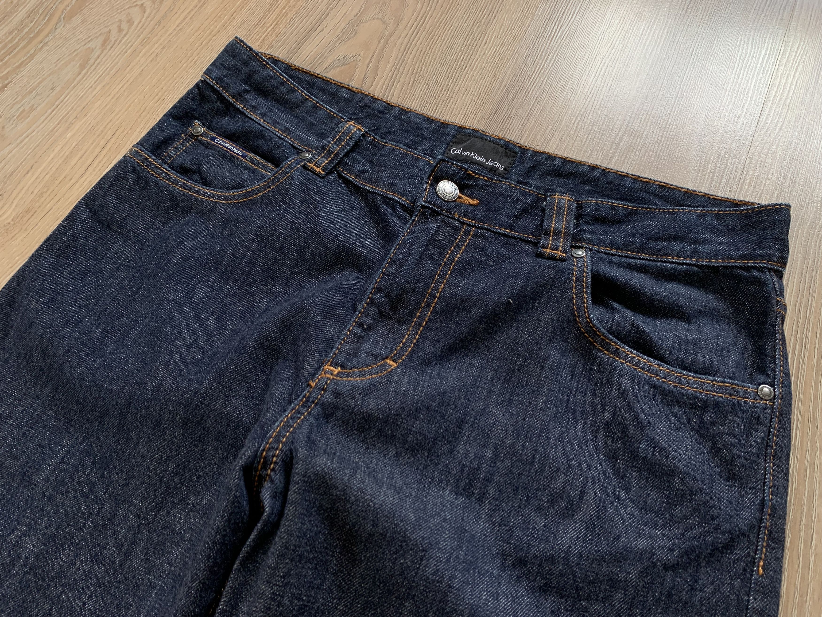 Calvin Klein Calvin Klein Navy Blue Jeans Size US 33 - 4 Thumbnail